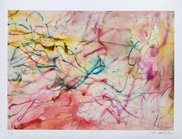 Zao Wou-Ki (1921-2013) - L'encre, l'eau, l'air, la couleur, 2008