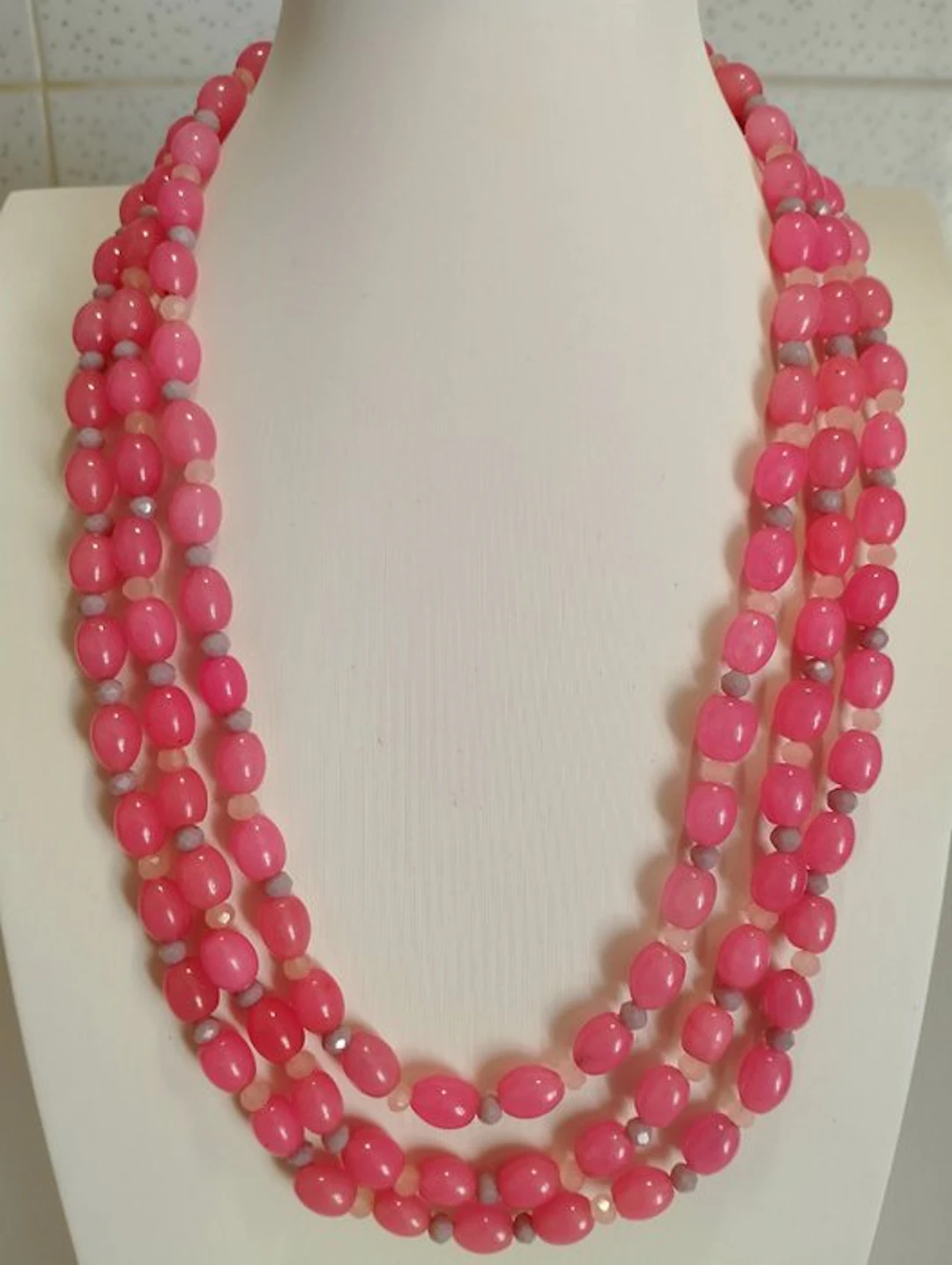 Natural Madagascar Rosa Necklace High-Vibration - Necklace - Emotional Healing