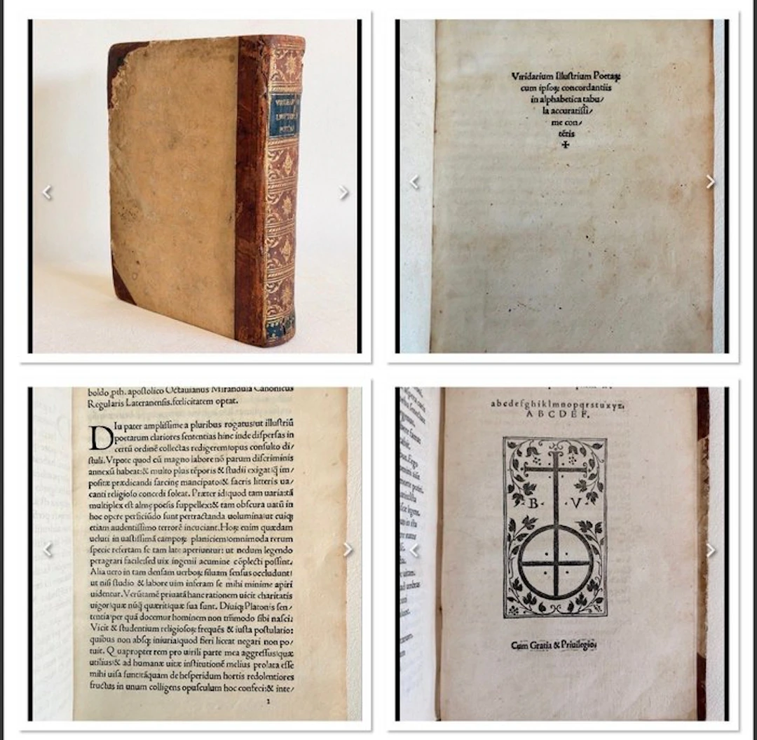 [Post-incunable] Mirandula - Viridarium Illustrium Poetarum - 1507