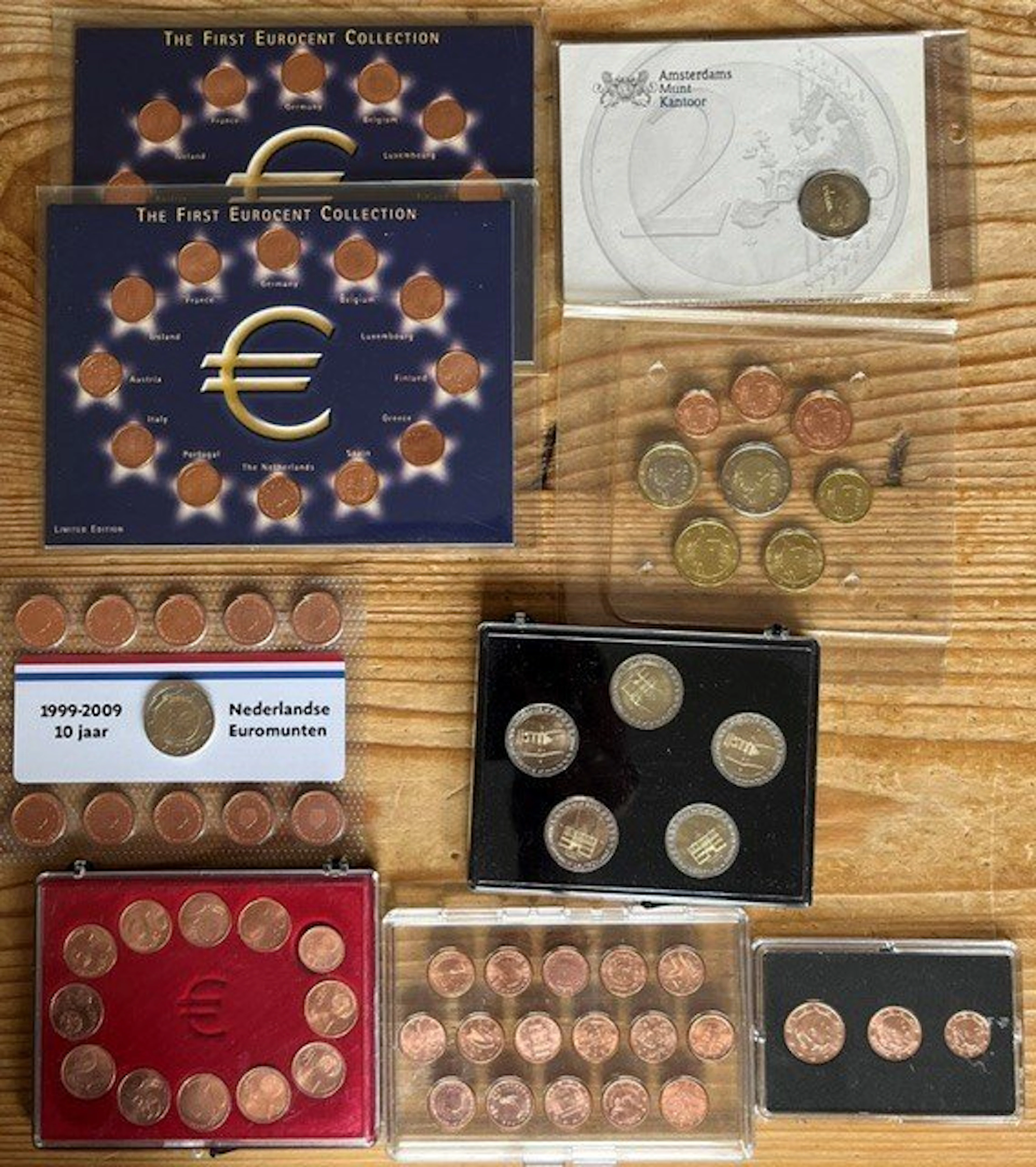 Europe. Euro Various Years (9 items) (No reserve price)