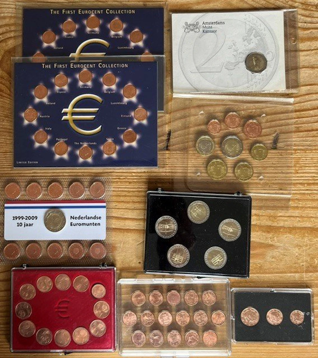 Europe. Euro Various Years (9 items) (No reserve price)
