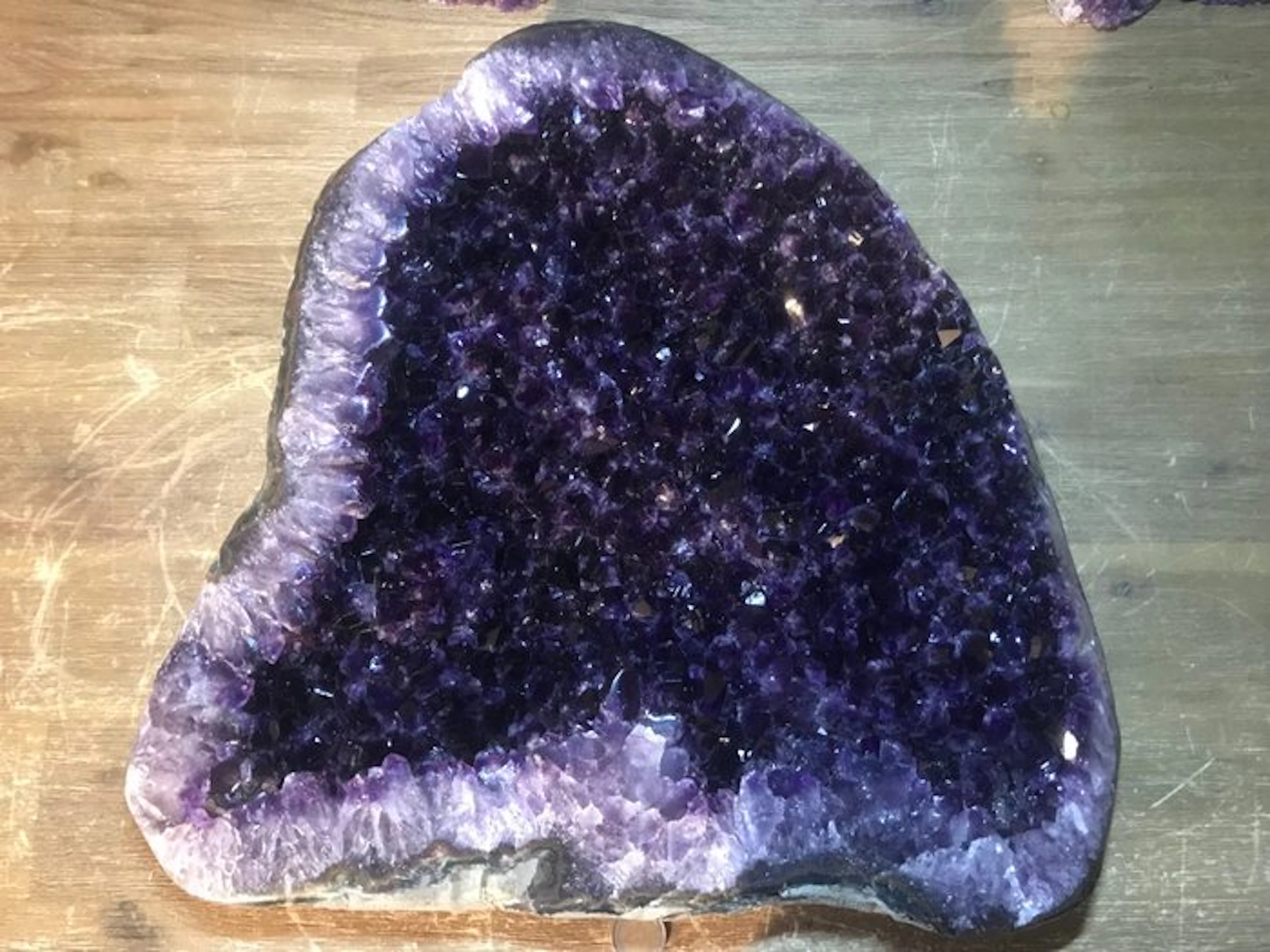 Amethyst Crystal cluster - Height: 45 cm - Width: 45 cm- 18 kg - (1)