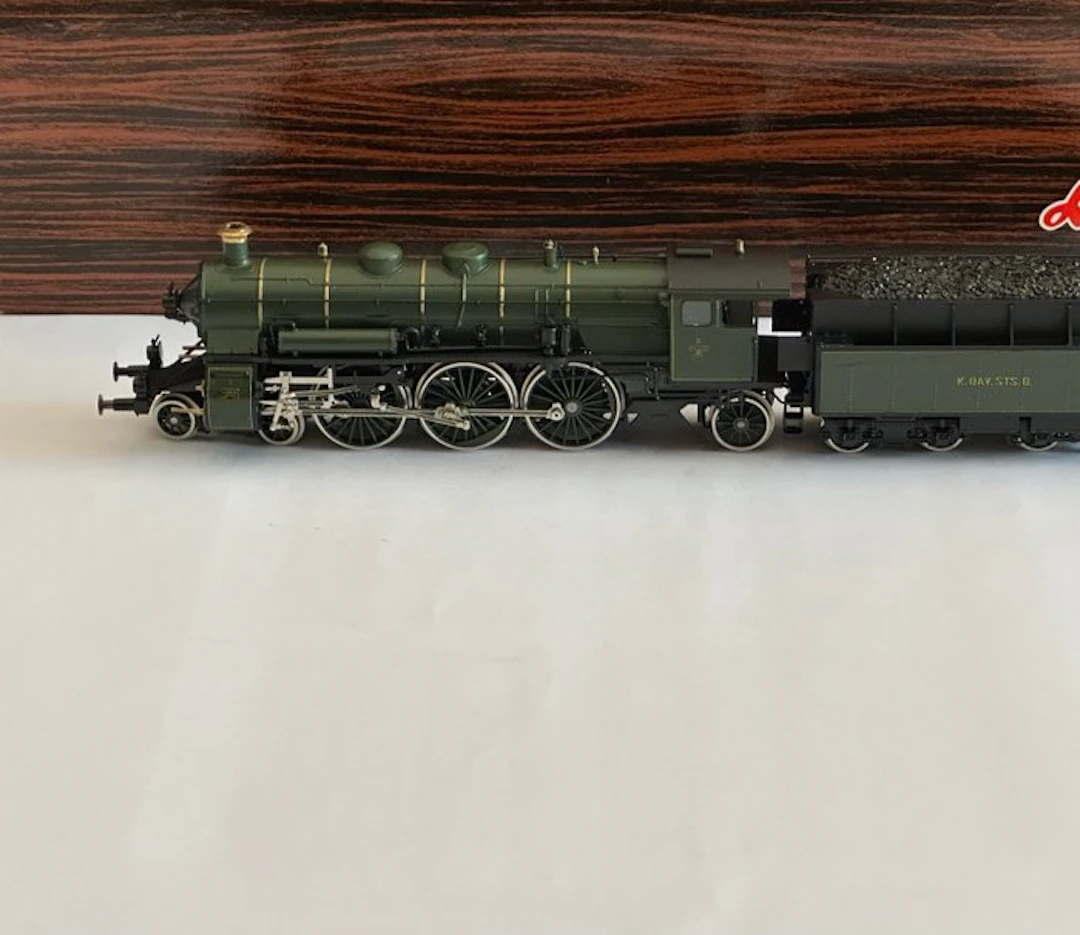 Liliput H0 - 1804 - Steam locomotive with tender (1) - S3/6 - K.Bay.Sts.B
