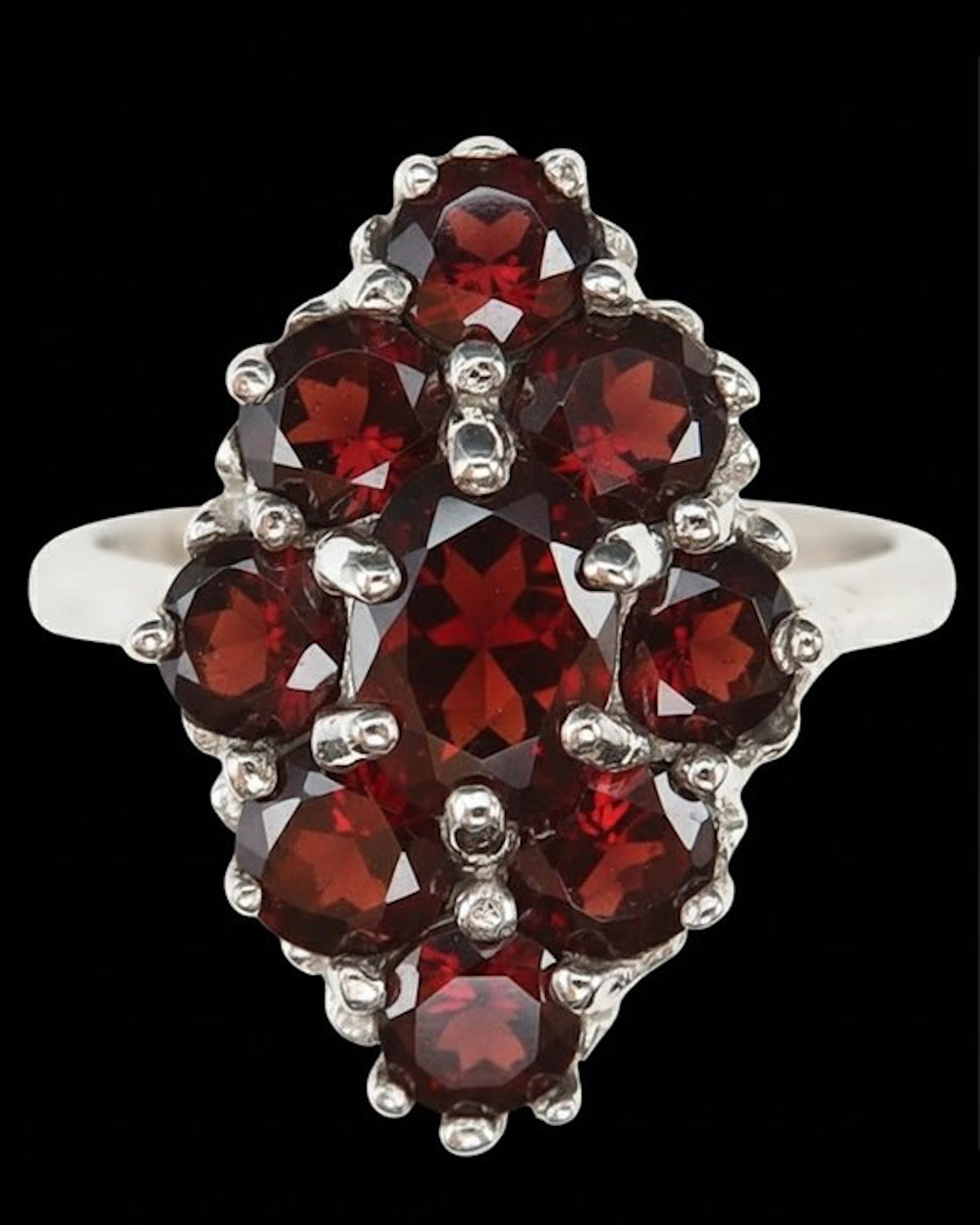 Garnet - Silver