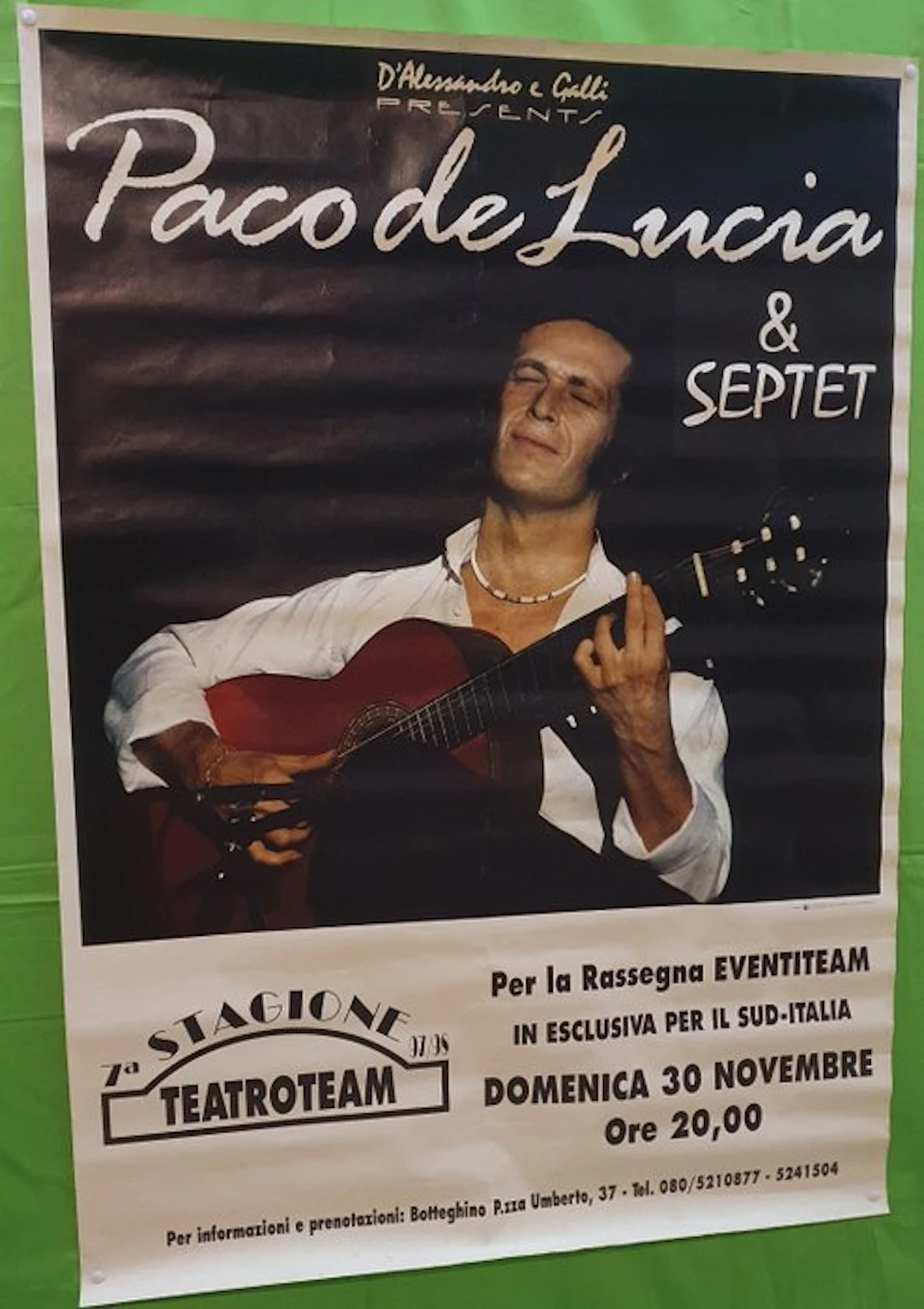 Paco De Lucia - D'alessandro & Galli - Paco De Lucia Live & Septet - 1990s