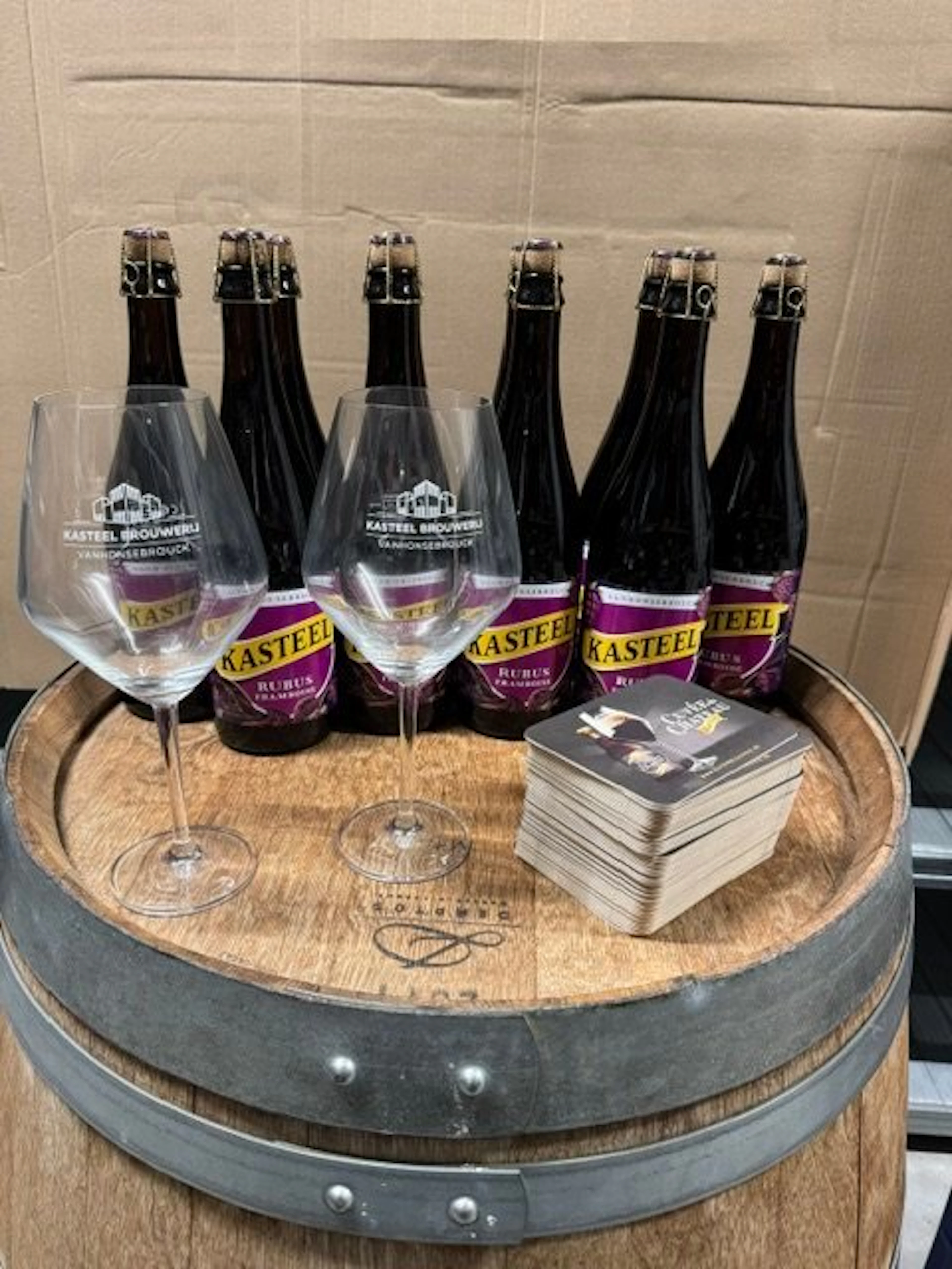 Kasteel Brouwerij Vanhonsebrouck - Rubus Framboise + 2...