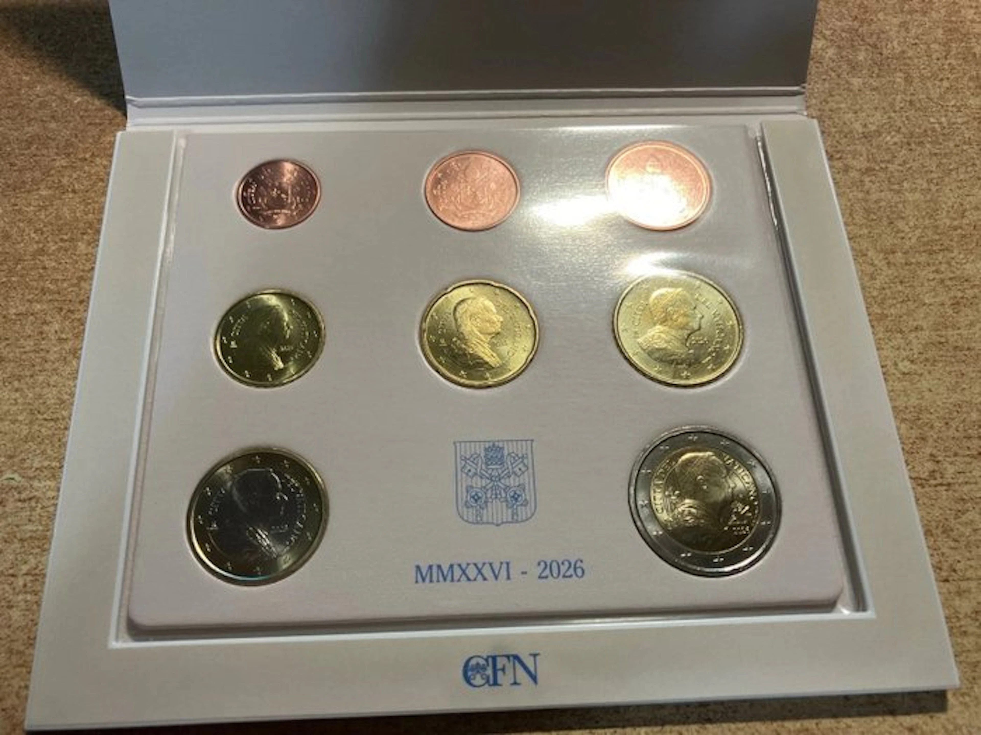 Vatican. Year Set (BU) 2026 (No reserve price)