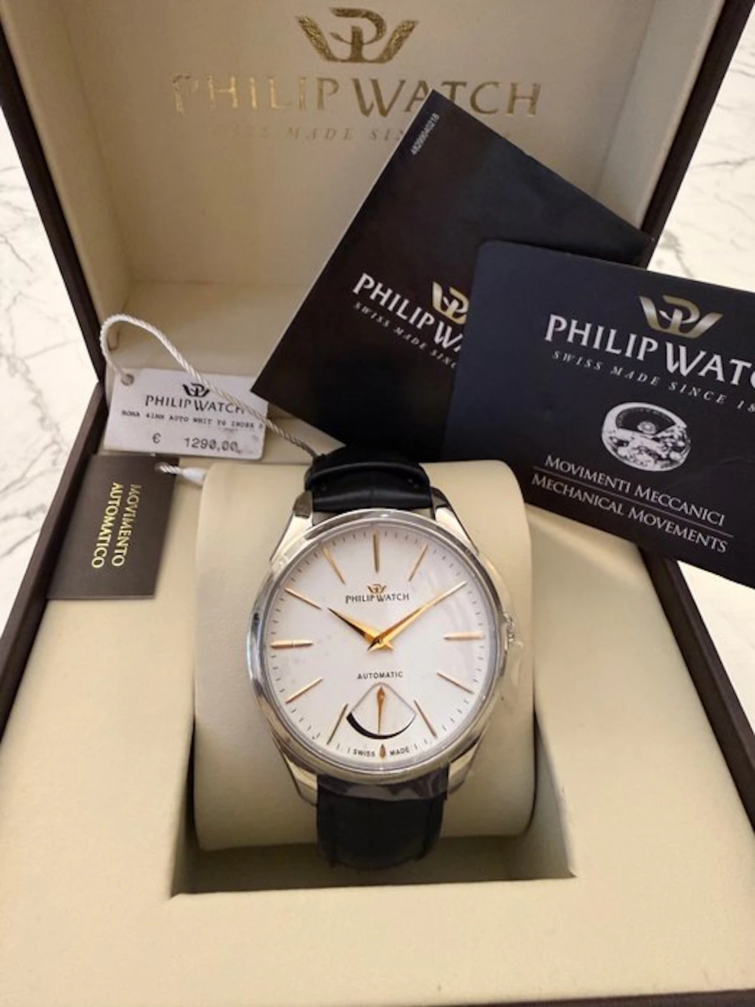 Philip Watch Roma Automatic Power Reserve – 41 mm –...