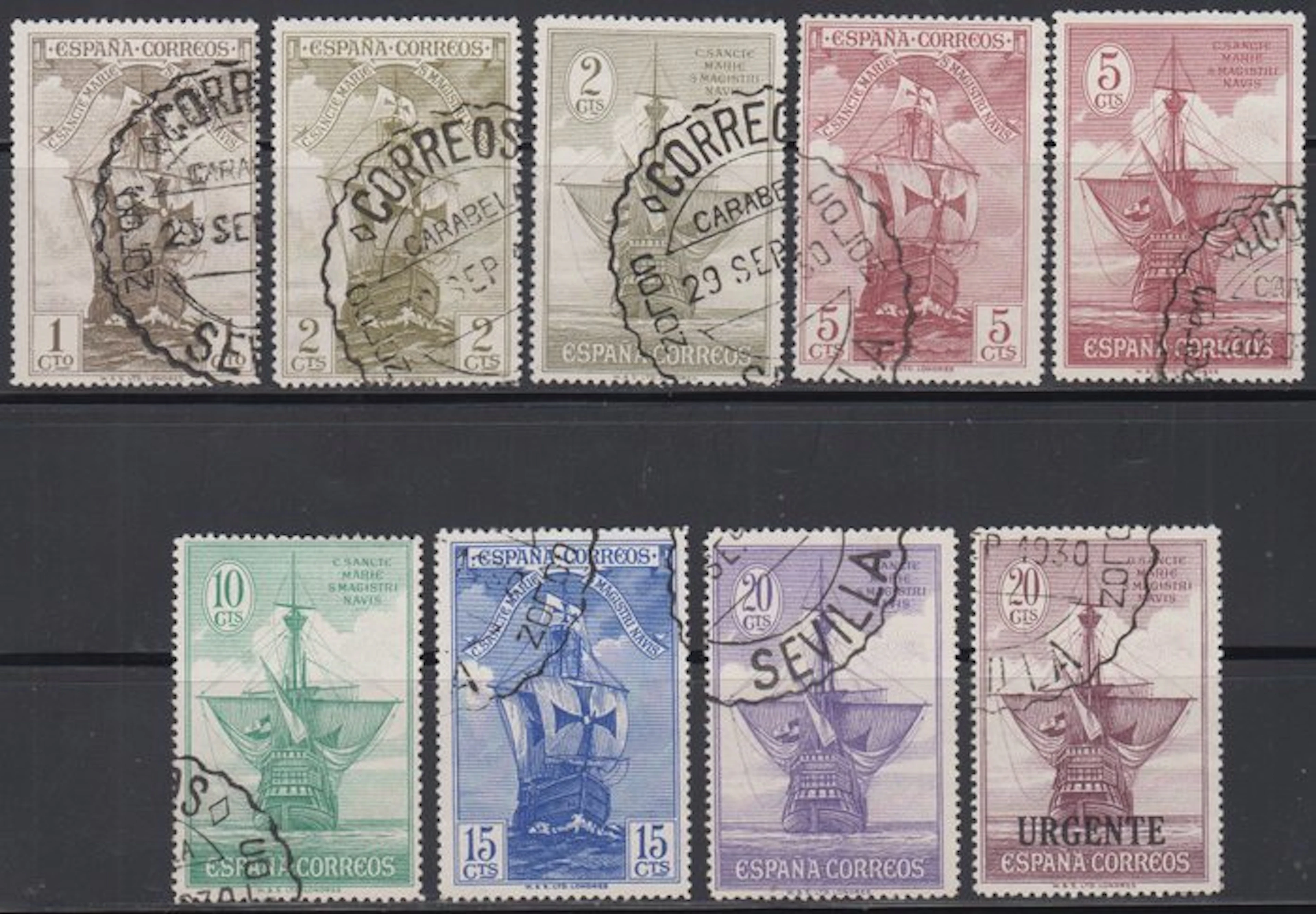 Spain 1930 - Complete series. Discovery of America. - Edifil 531/46