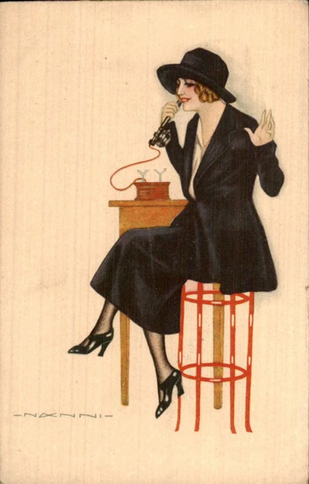 Italy - Illustrator - Nanni, Fantasy - Postcard (3) - 1920-1915