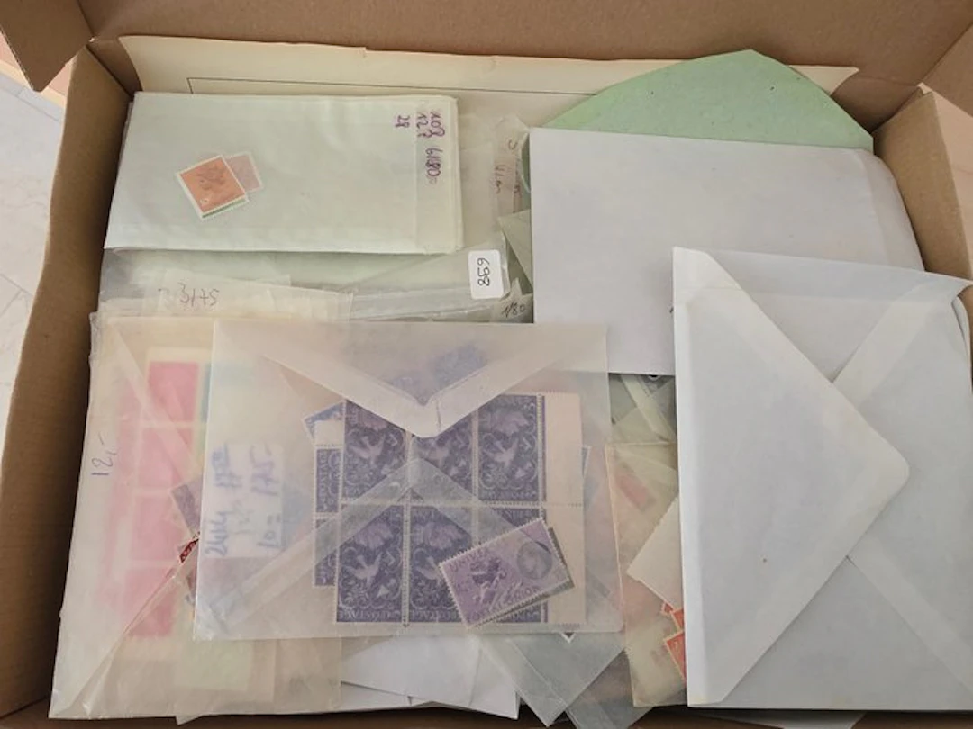 Great Britain 1920/2000 - a lot of duplicate stamps
