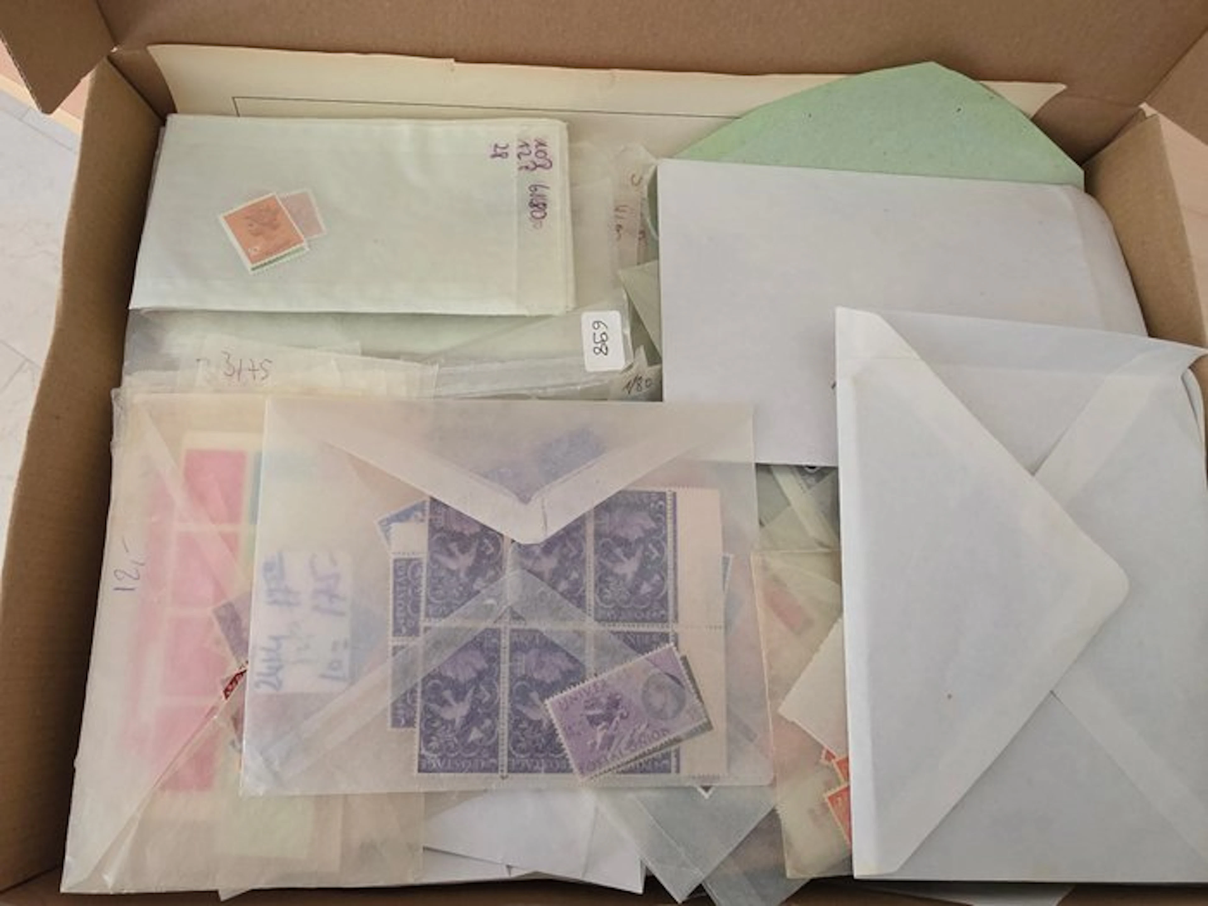 Great Britain 1920/2000 - a lot of duplicate stamps