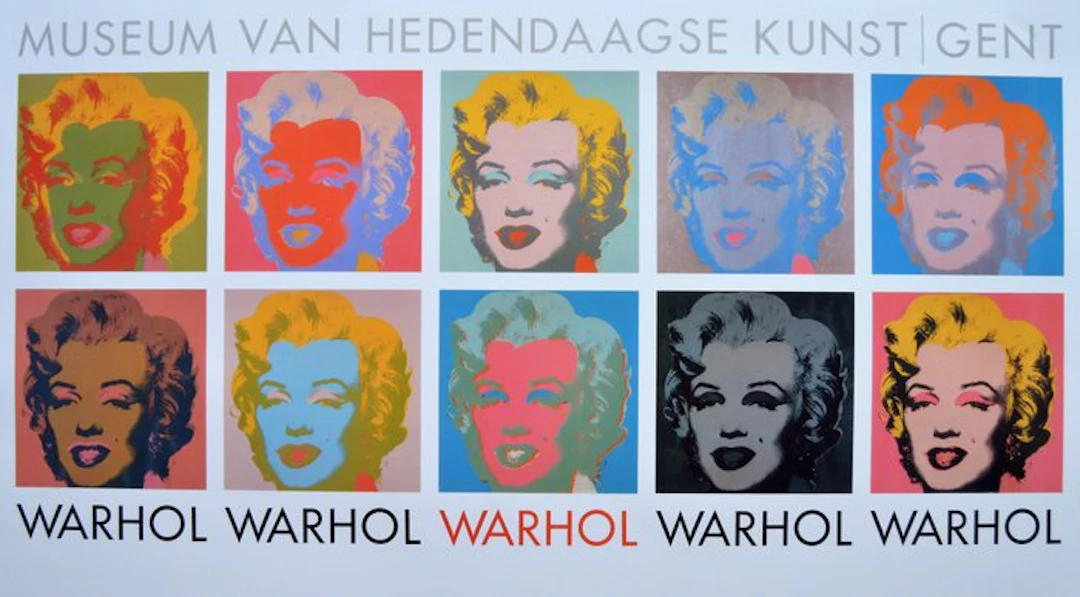 Andy Warhol - Marilyn, 1964, Hedendaagse Kunst Gent