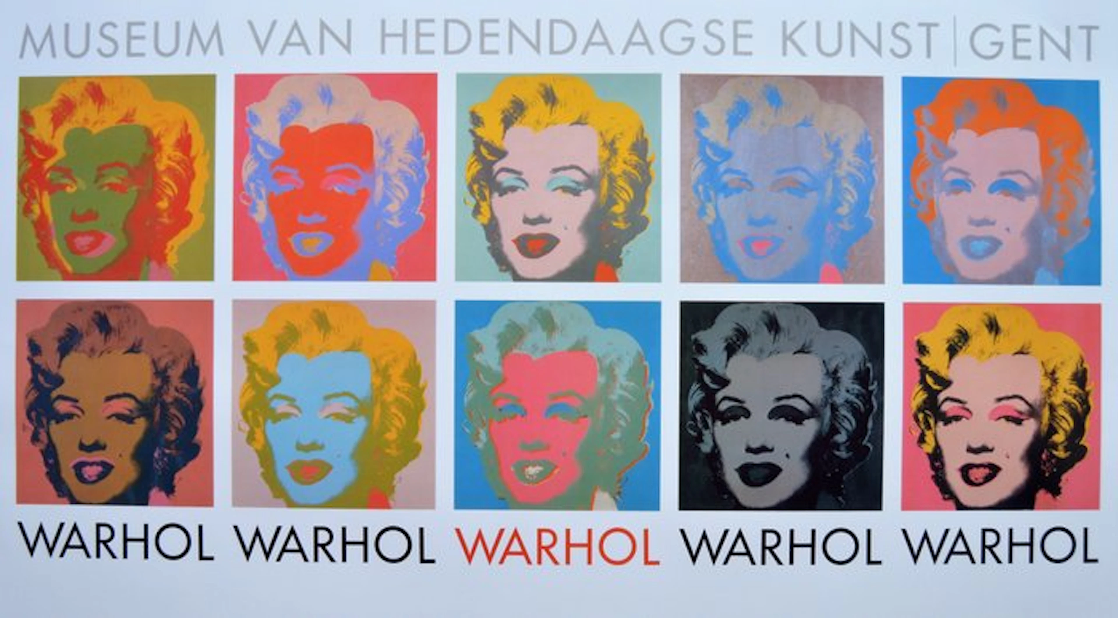 Andy Warhol - Marilyn, 1964, Hedendaagse Kunst Gent