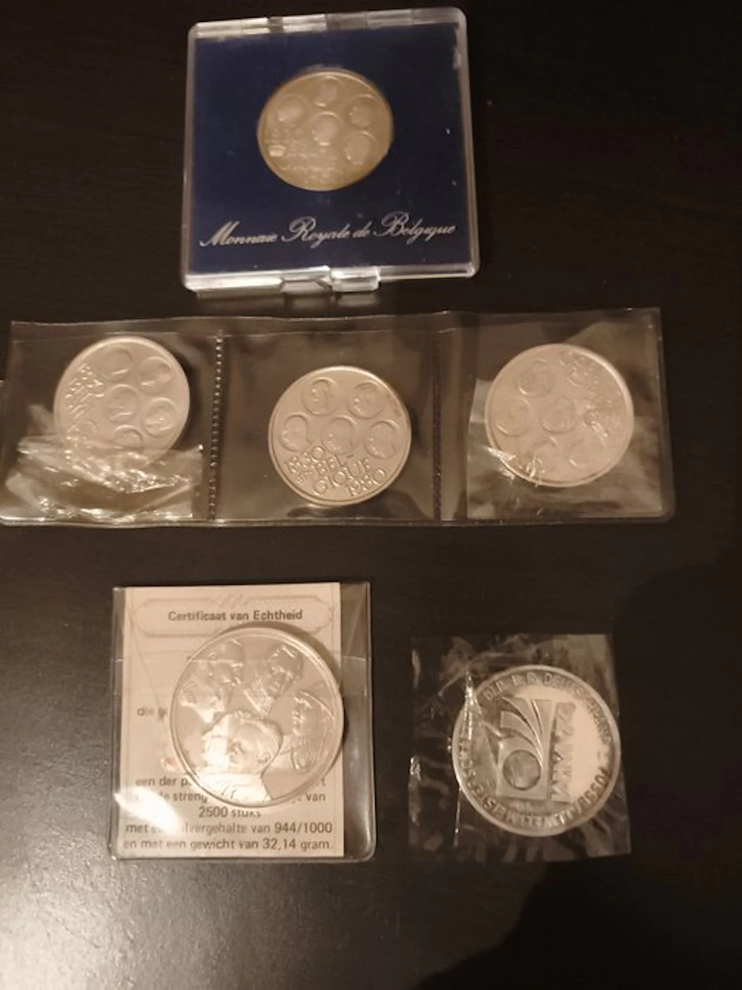 Belgium. Lot 6 stuks (No reserve price)