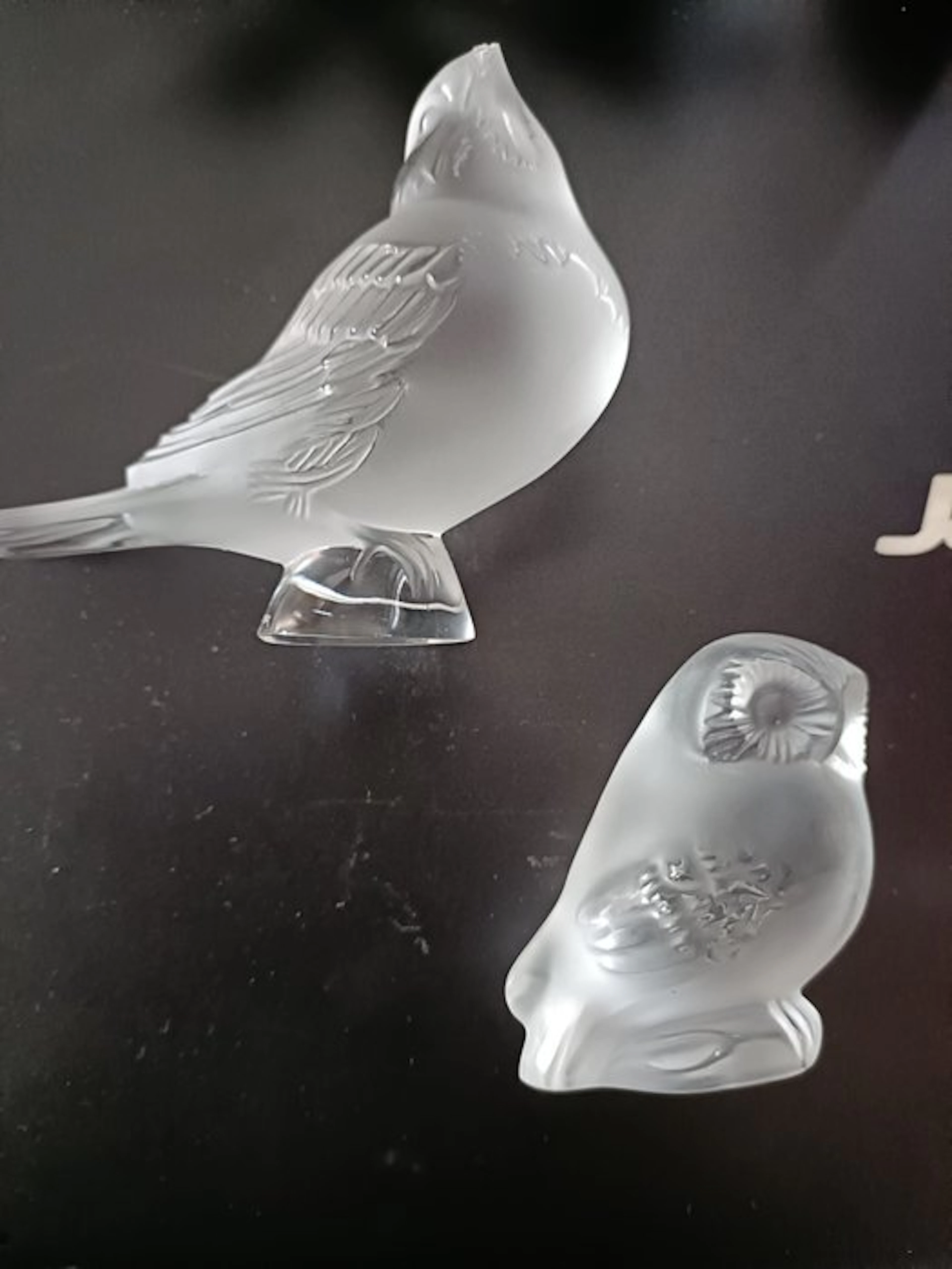 Lalique - Paperweight (2) - Crystal