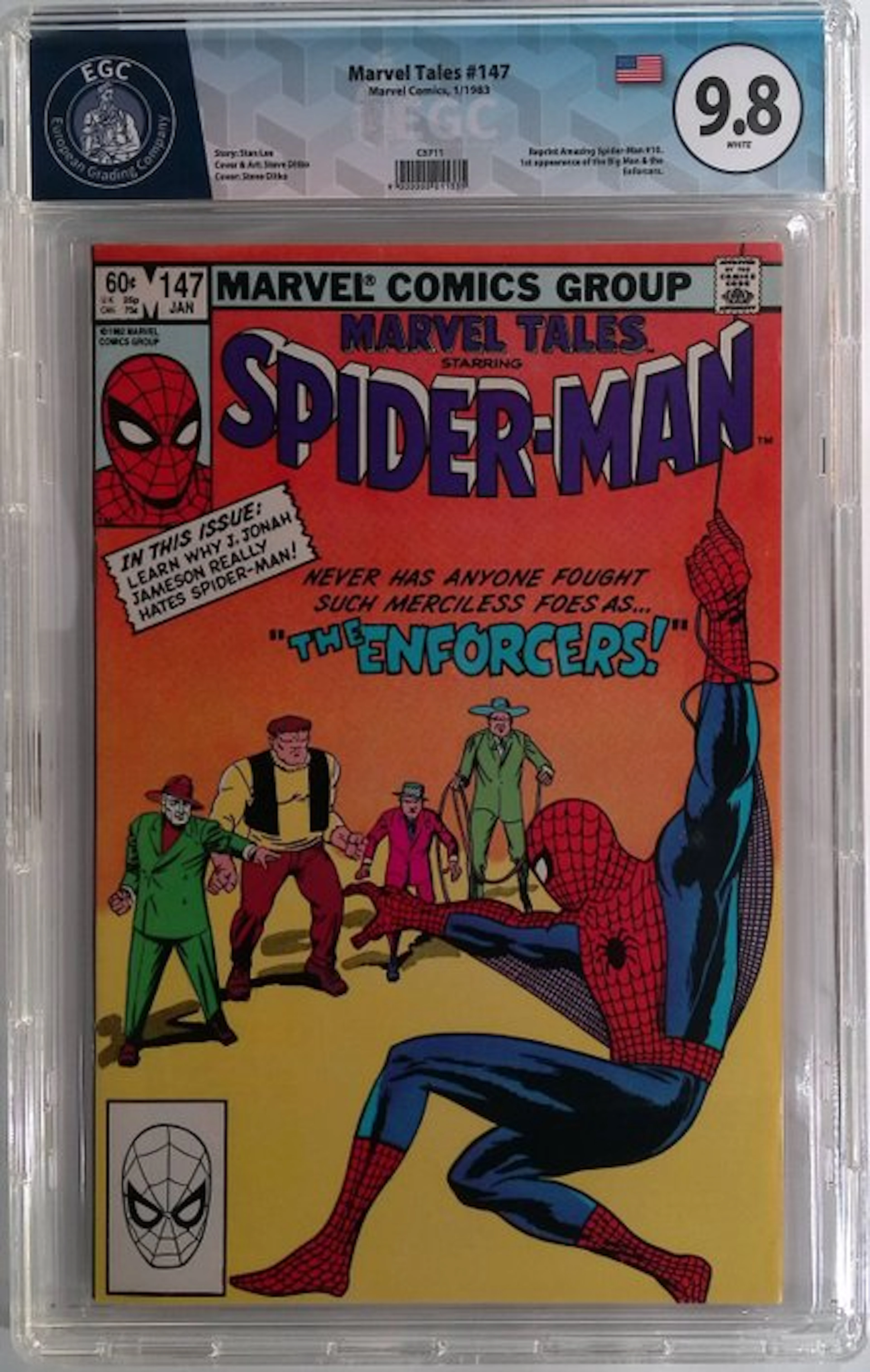 Marvel Tales #147 - EGC 9.8 - 1 Graded comic - First edition - 1983