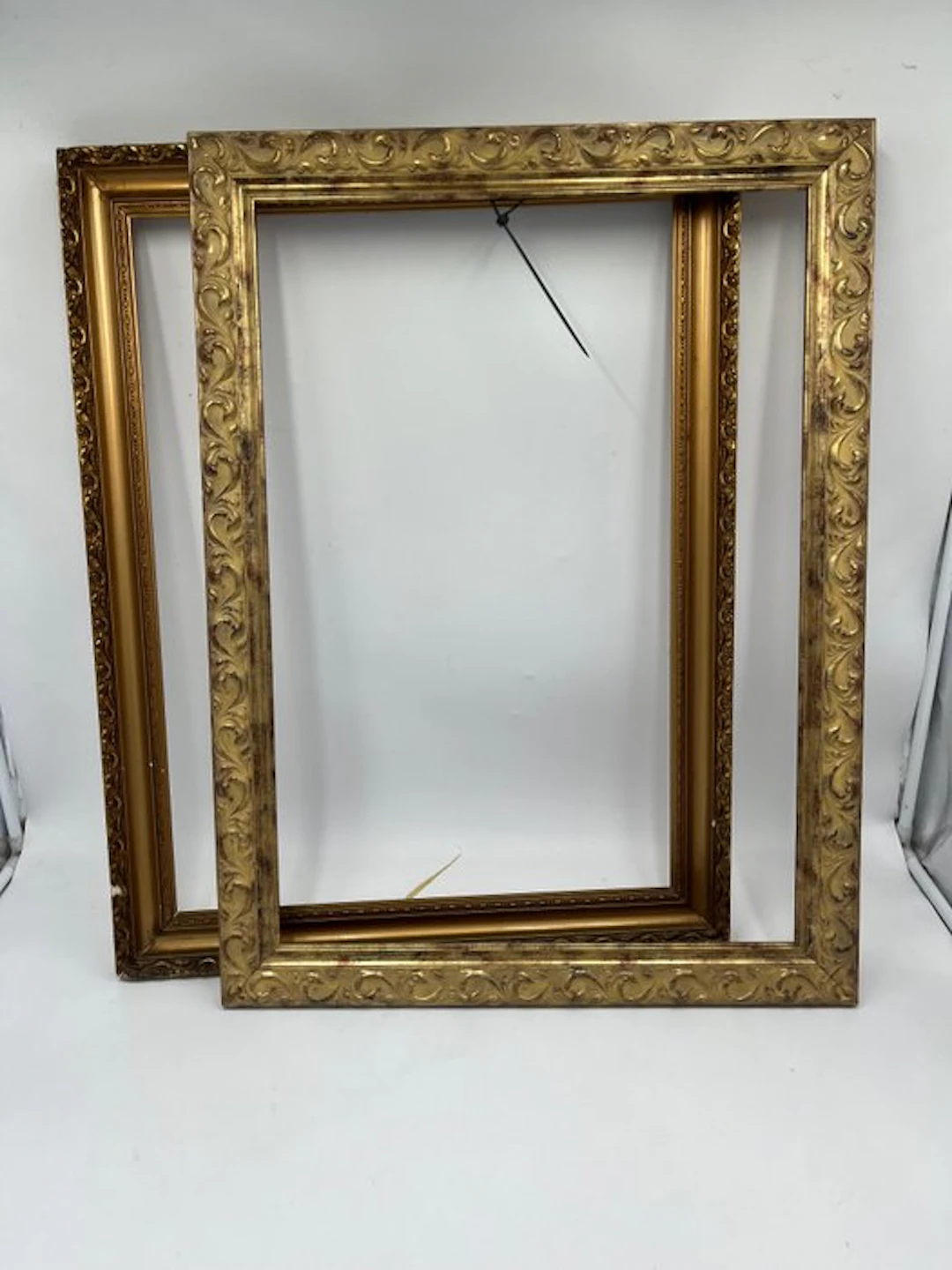 Frame (2) - Wood - A pair of large frames.