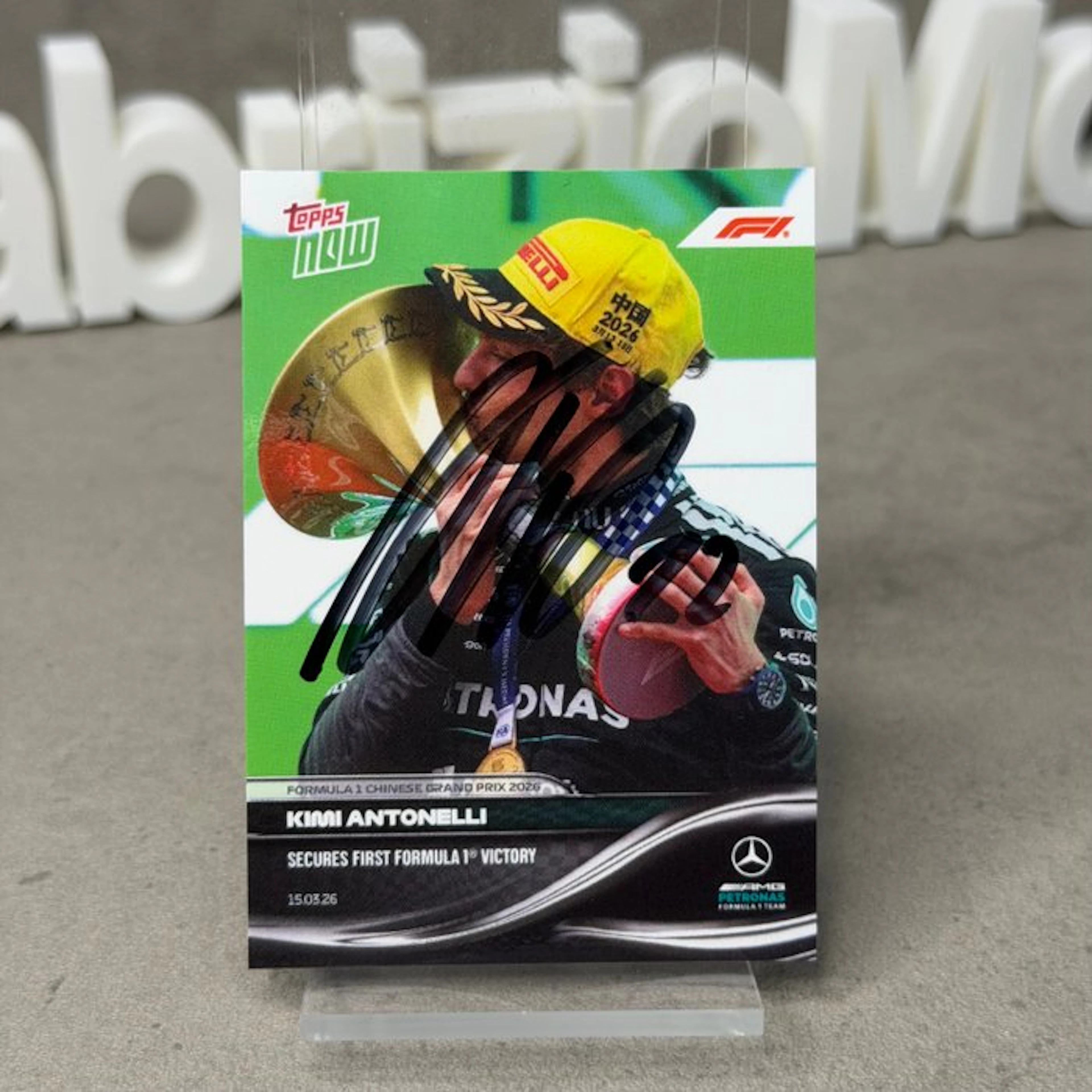 Mercedes - Topps Now - China GP 2026 1st Formula 1...