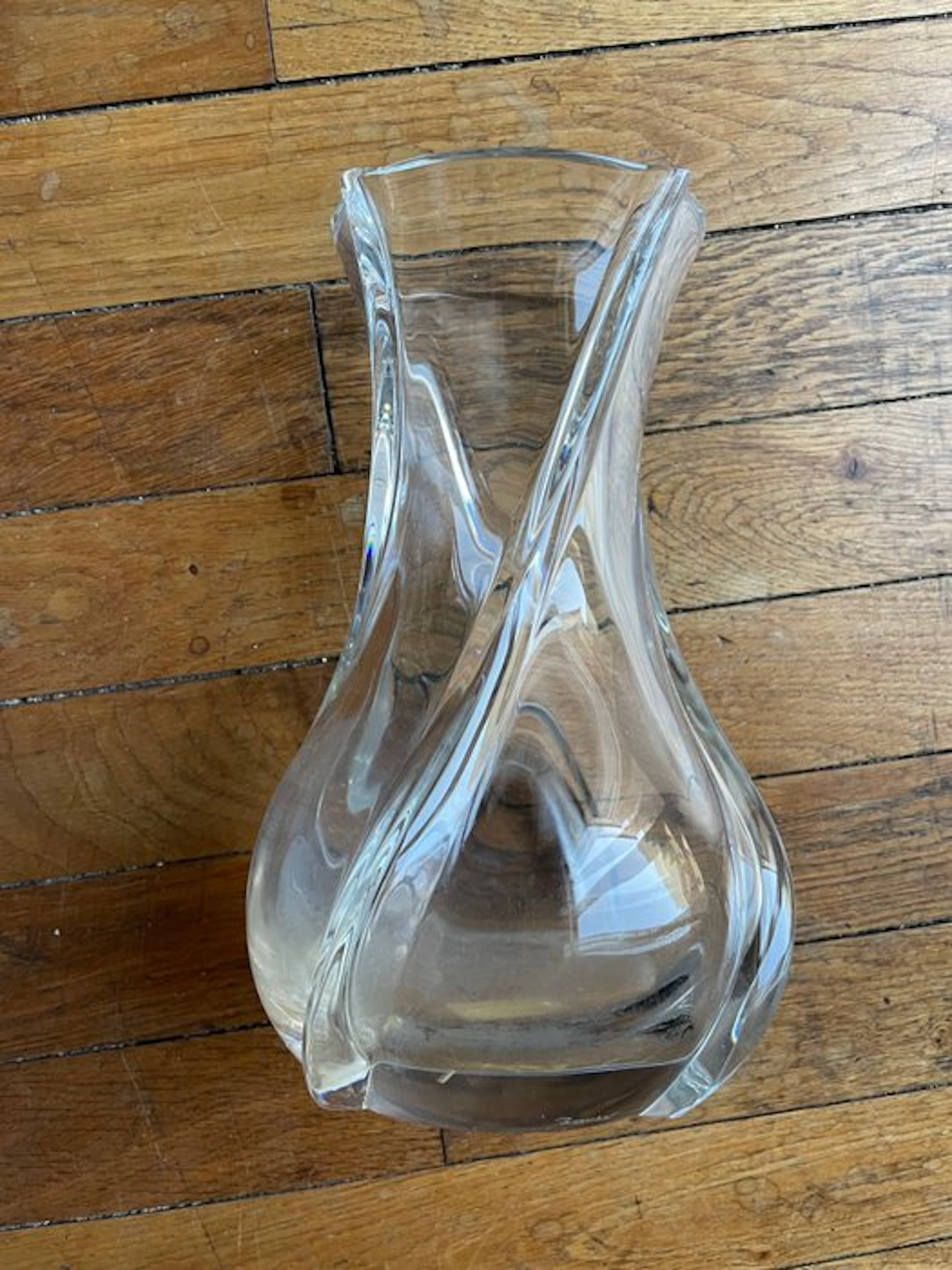 Baccarat - Vase - Serpentine - Crystal