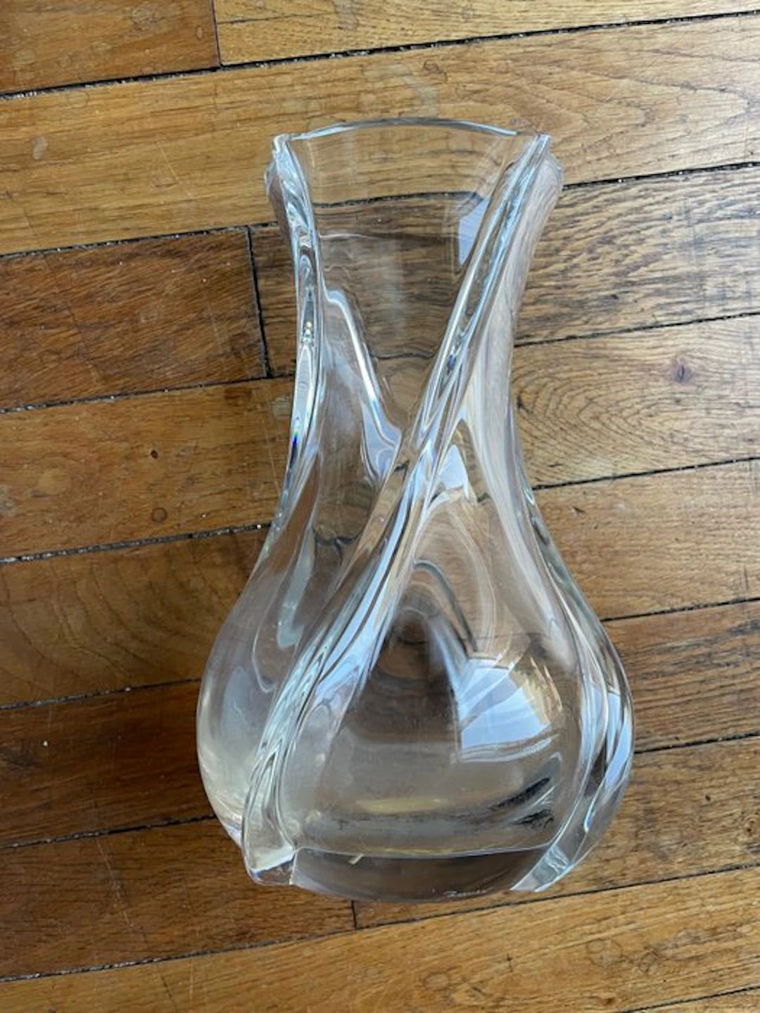 Baccarat - Vase - Serpentine - Crystal