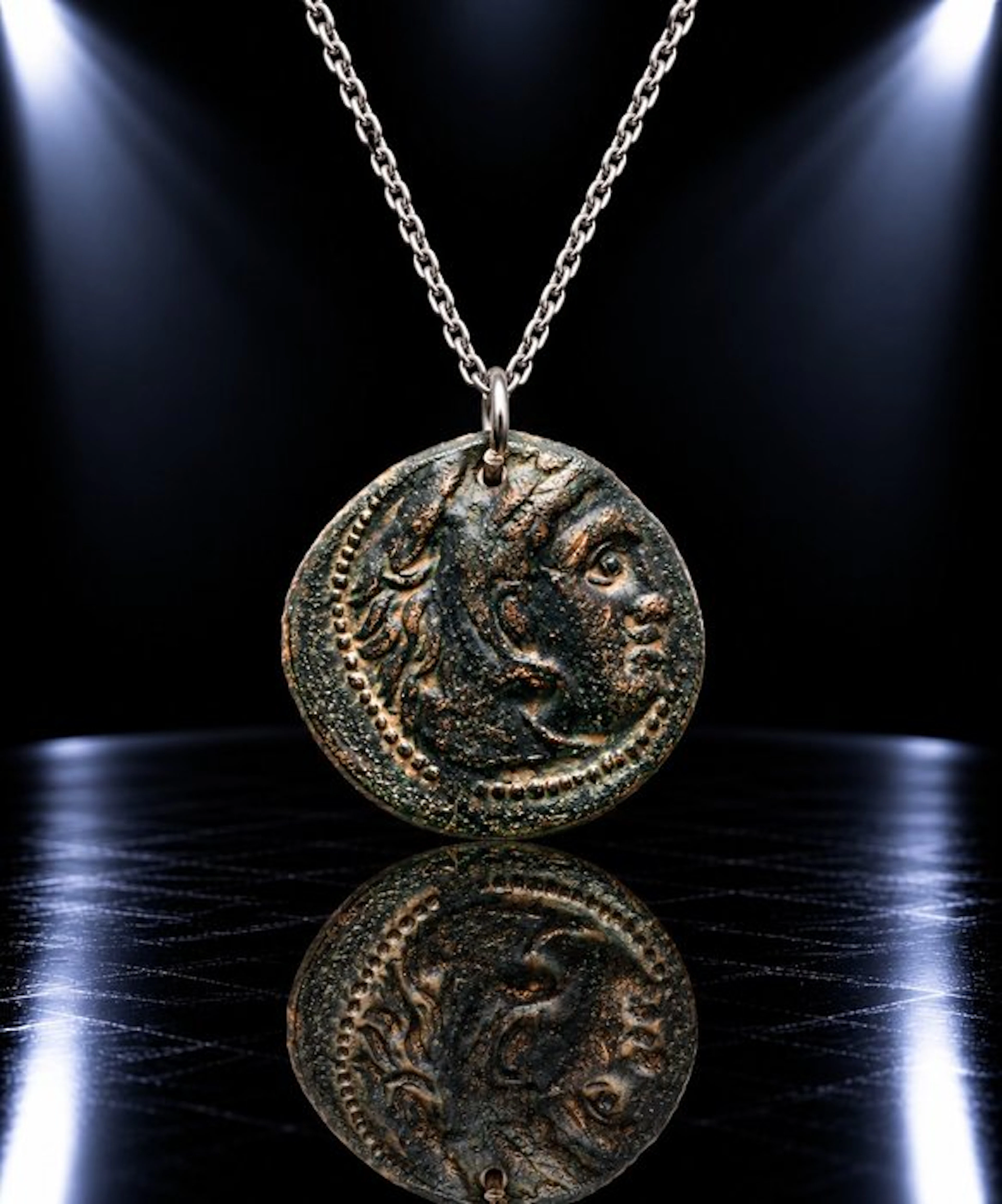 Rare Greek Bronze Alexander III the Great Ancient Coin...