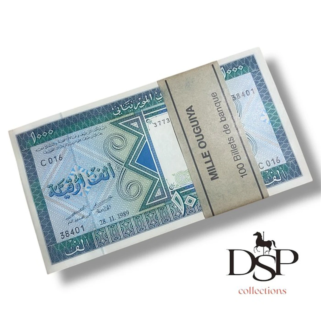 Mauritania. - 100 x 1000 Ouguiya - 1989 - Pick 7a