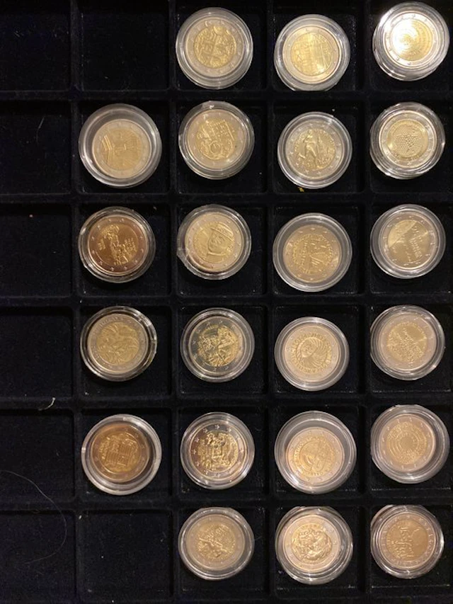 Europe. 2 Euro Various Years (22 coins) (No reserve price)