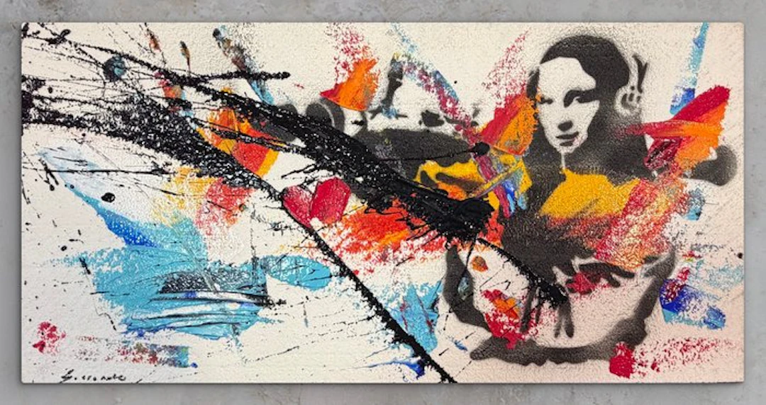 Michele Socionovo - Gioconda Kill Amour Abstrait