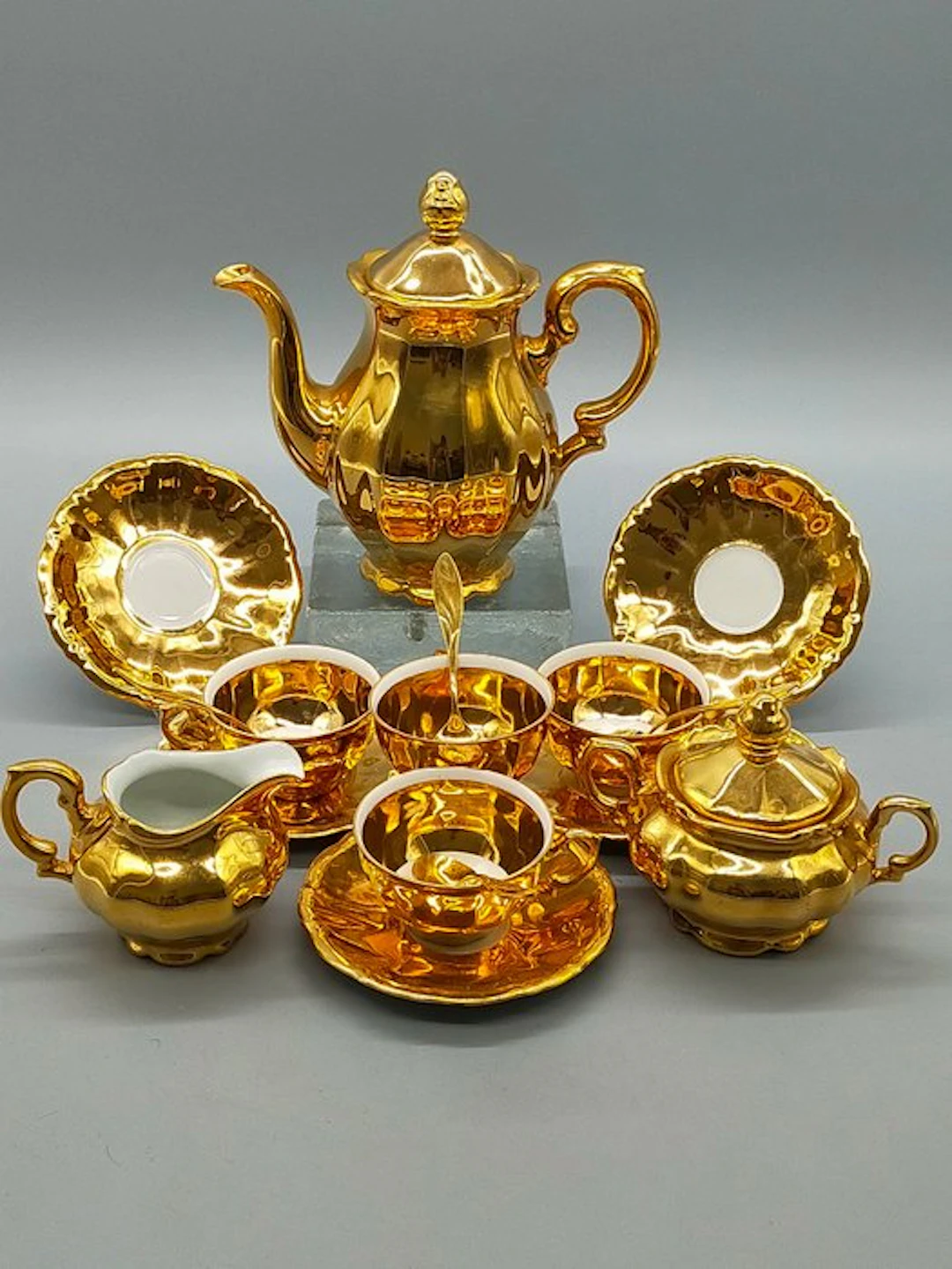 Coffee set - Antik Moka Service Bavaria Porzellan - Porcelain