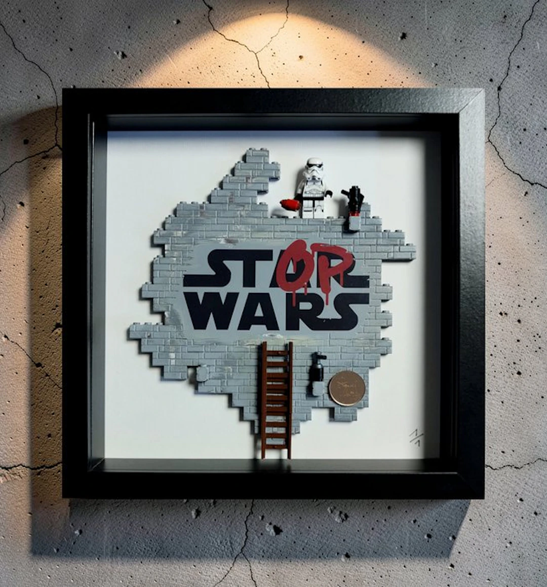 Lyssandre Saint York - STAR WARS vs STOP WARS ( wall...
