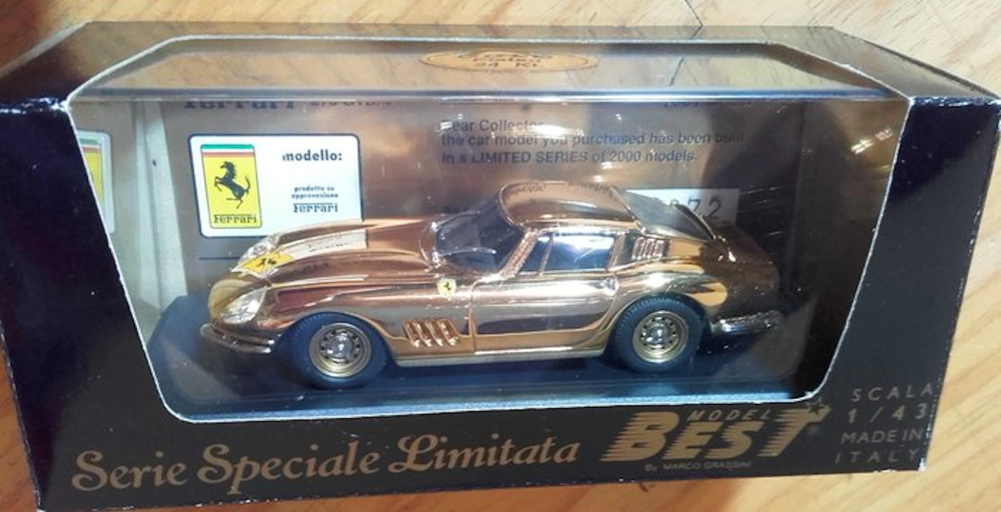 BEST MODEL by MARCO GRASSINI 1:43 - Model race car...