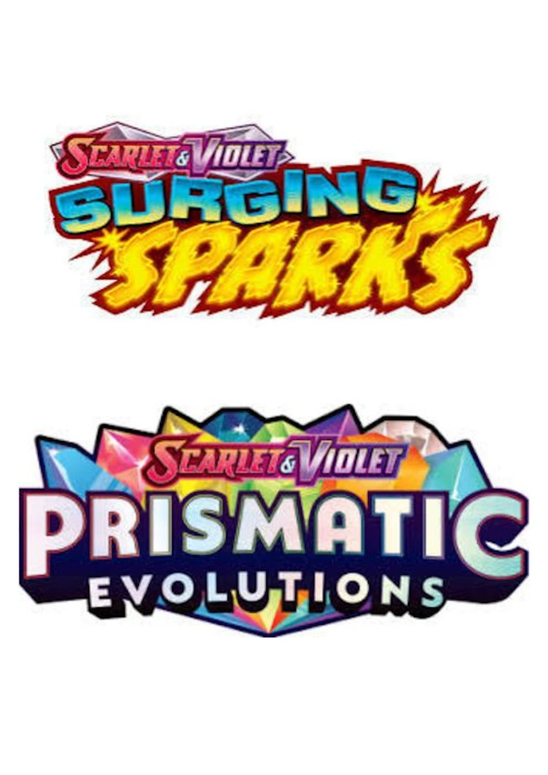 Pokémon - 2 Complete set - Scarlet & Violet - Surging Sparks
