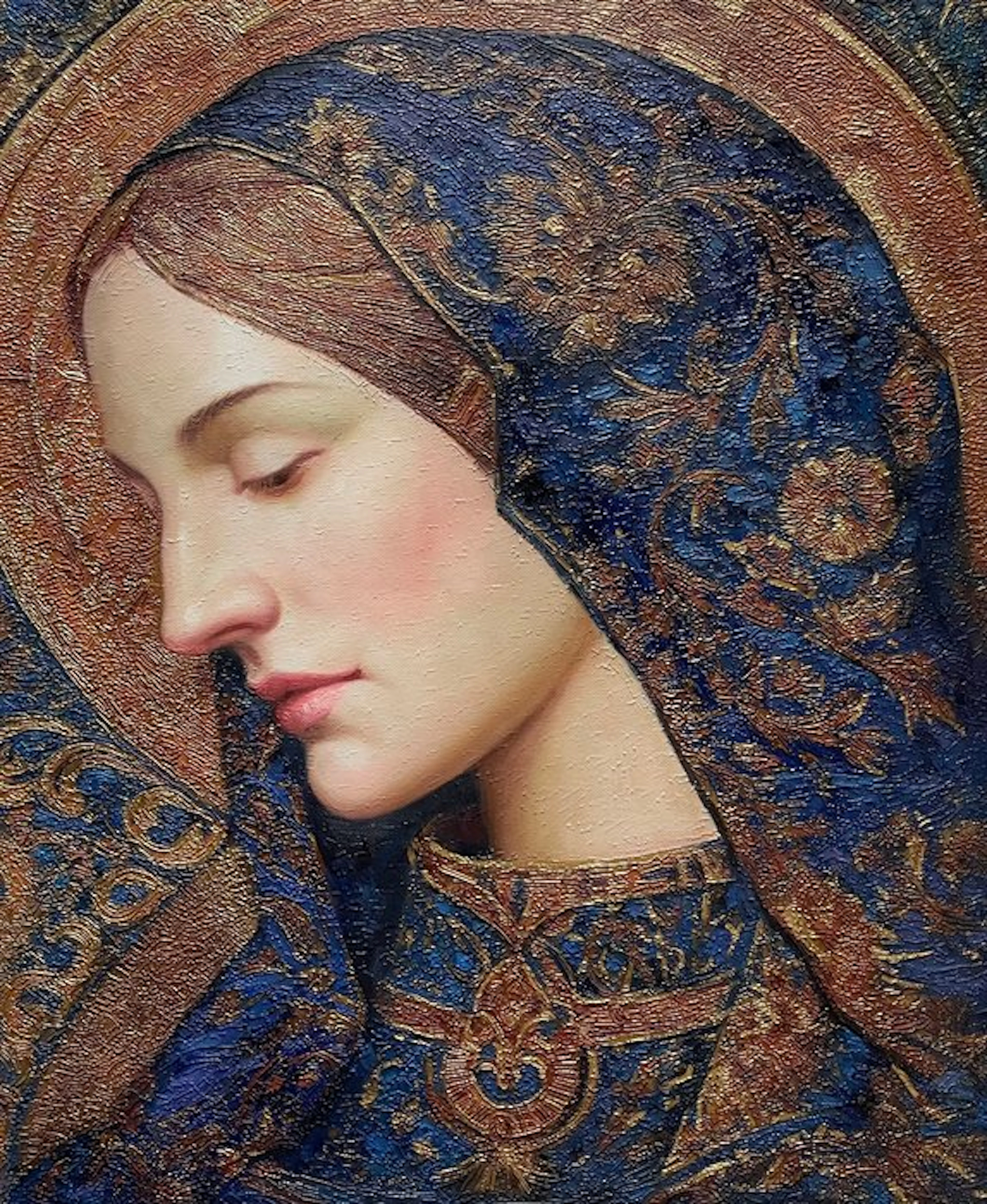 Máté Nagy (1986) - Madonna con velo di stelle