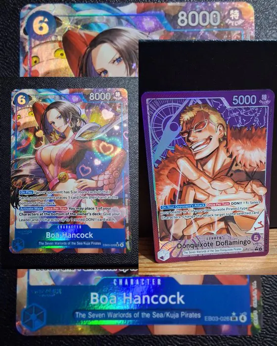Bandai - 2 Card - One Piece - Boa hancook Alternate Art...