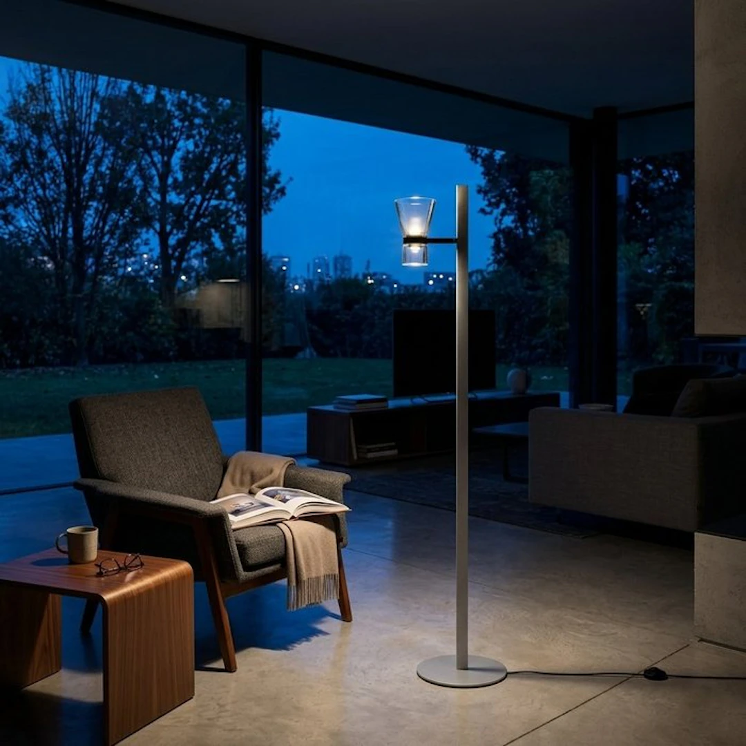 Flos - Konstantin Grcic - Lamp - Nocturne F1 Cone - Aluminium, Glass