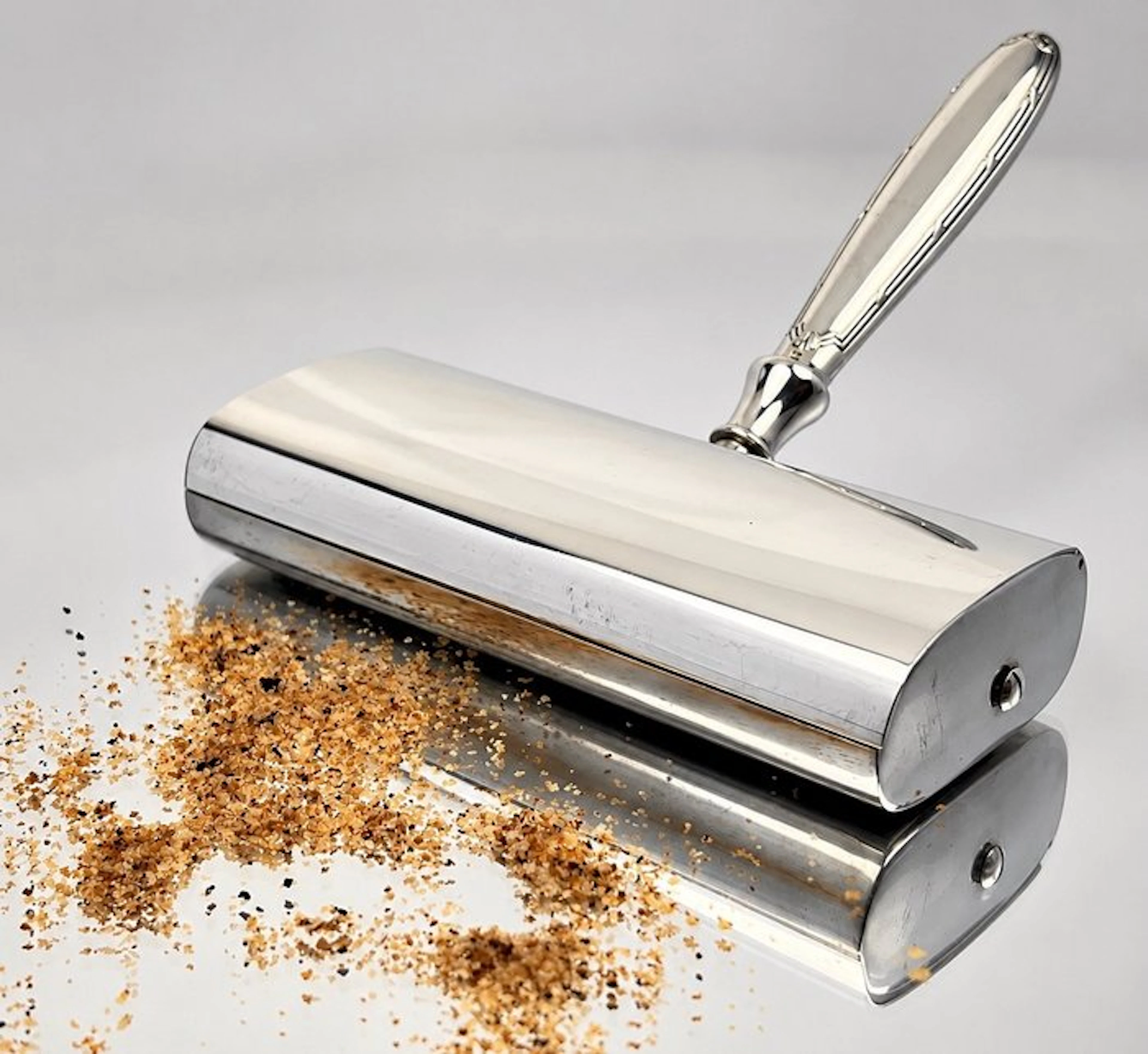 Christofle - Crumber - Rubans - Silverplated - Table crumb catcher sweep