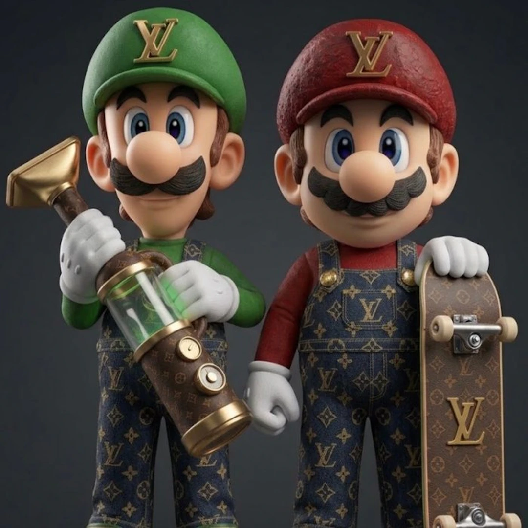 LEGO Merchandise - XXL | Mario Bros e Luigi in Louis VUITTON | Edizione