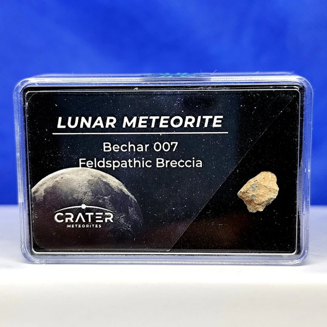 Authentic Moon meteorite. NEW!! BECHAR 007 (Algeria, 2022). - 0.25 g