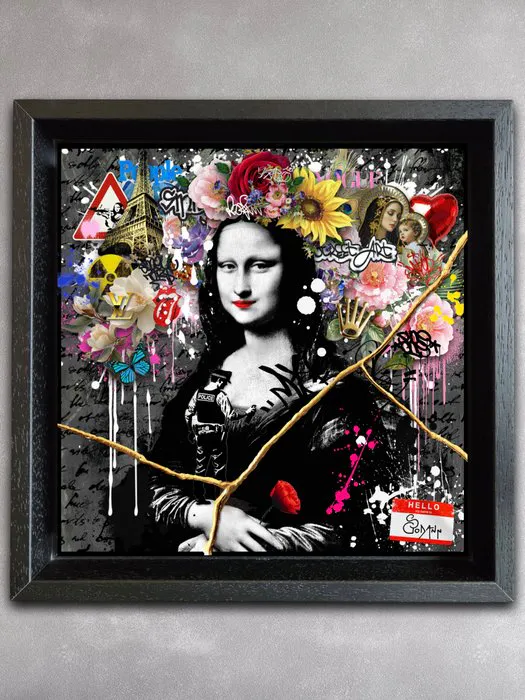 Stéphanie Godann - Vandalized Mona Lisa