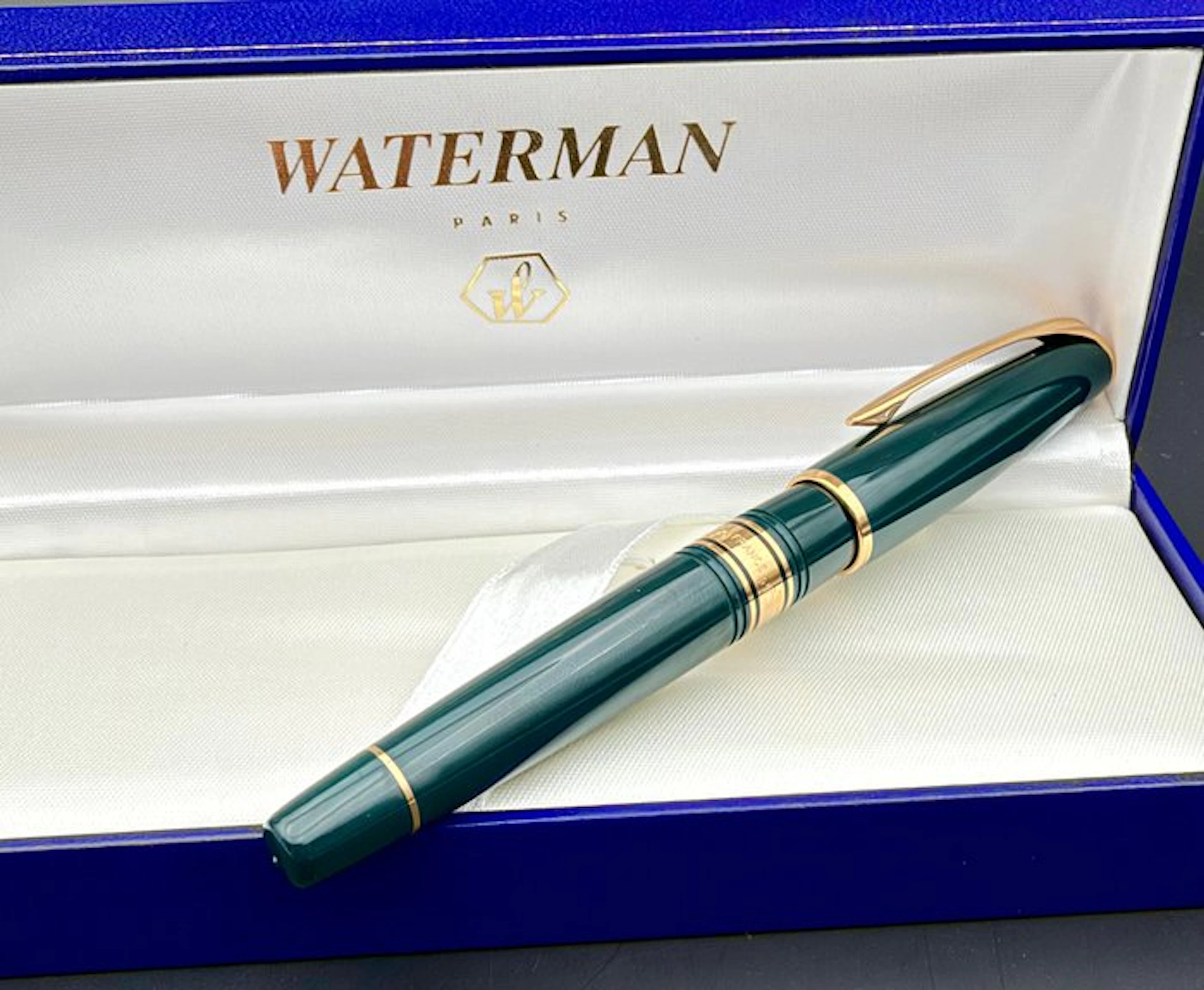 Waterman - Charleston Green - No reserve price - Roller ball pen