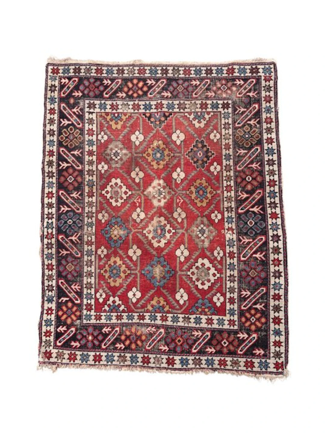 Kazak, Kuba Schirwan, Antique - Rug - 149 cm - 118 cm - No reserves !