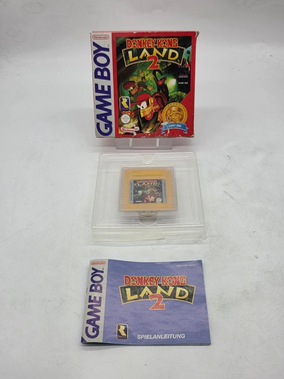 Nintendo - Gameboy Classic - Donkey Kong 2- First edition...