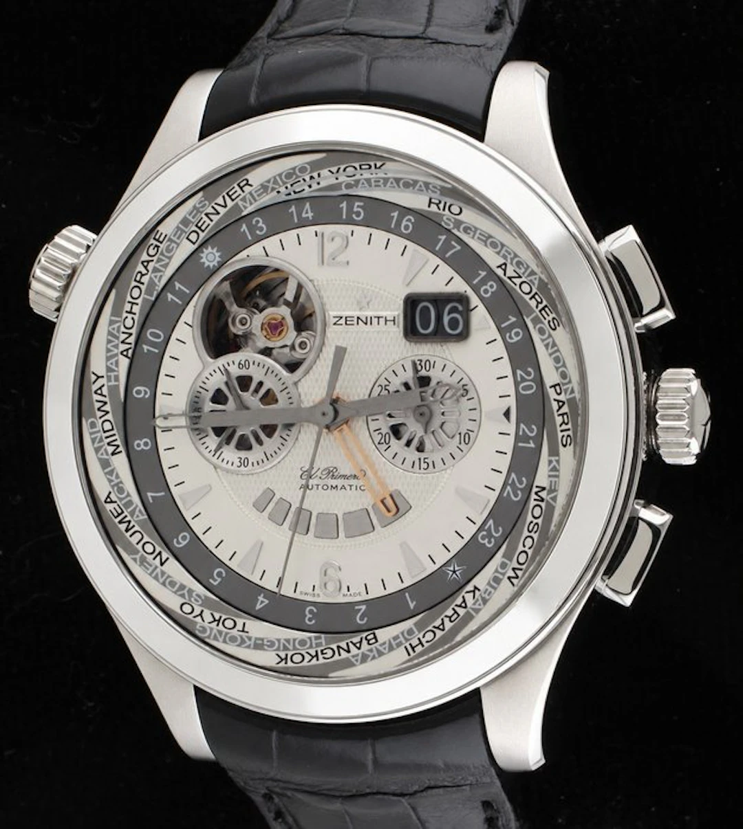 Zenith - 'El Primero Grande Class' - Multicity Traveler Open - GMT - Ref