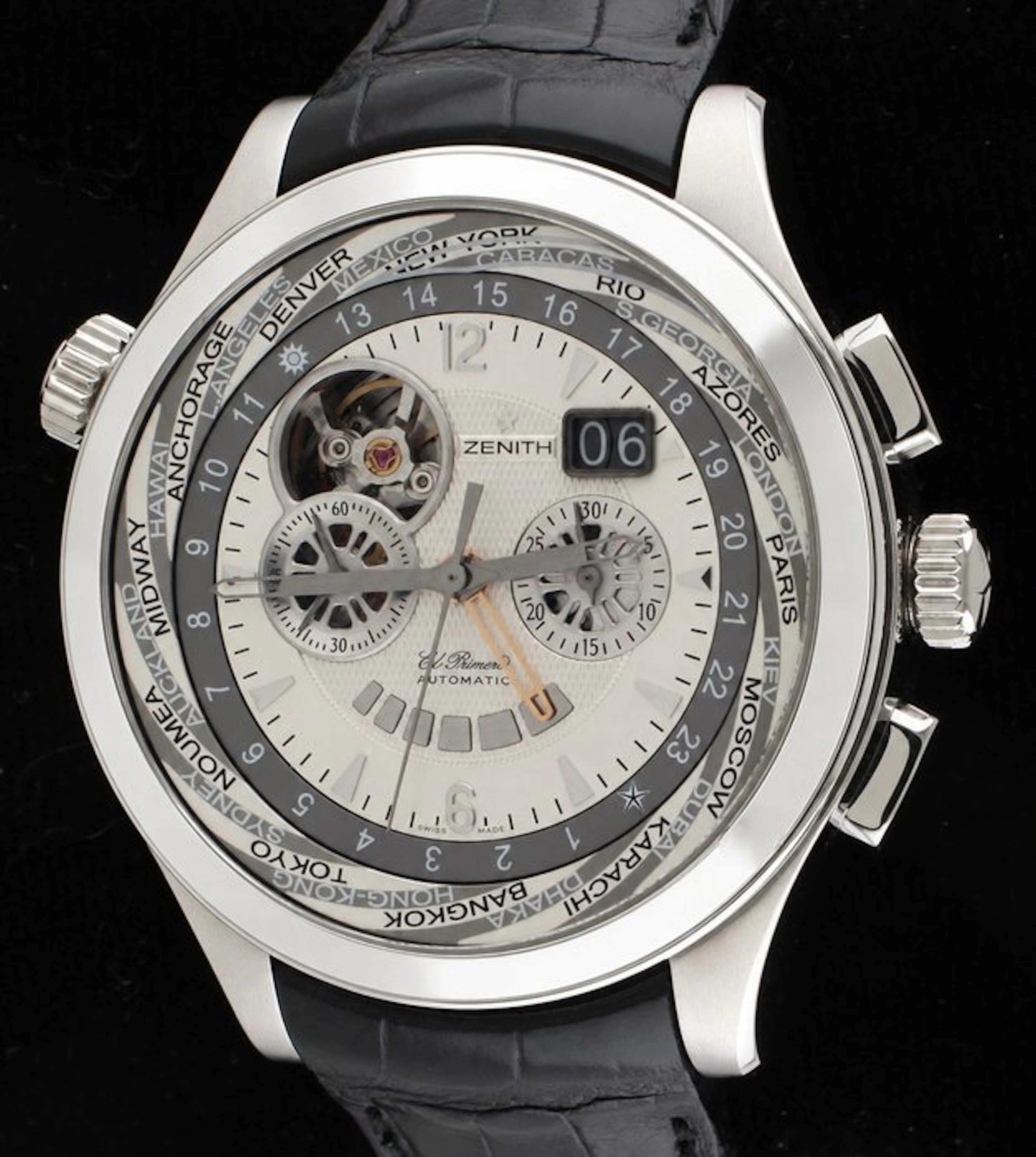 Zenith - 'El Primero Grande Class' - Multicity Traveler Open - GMT - Ref