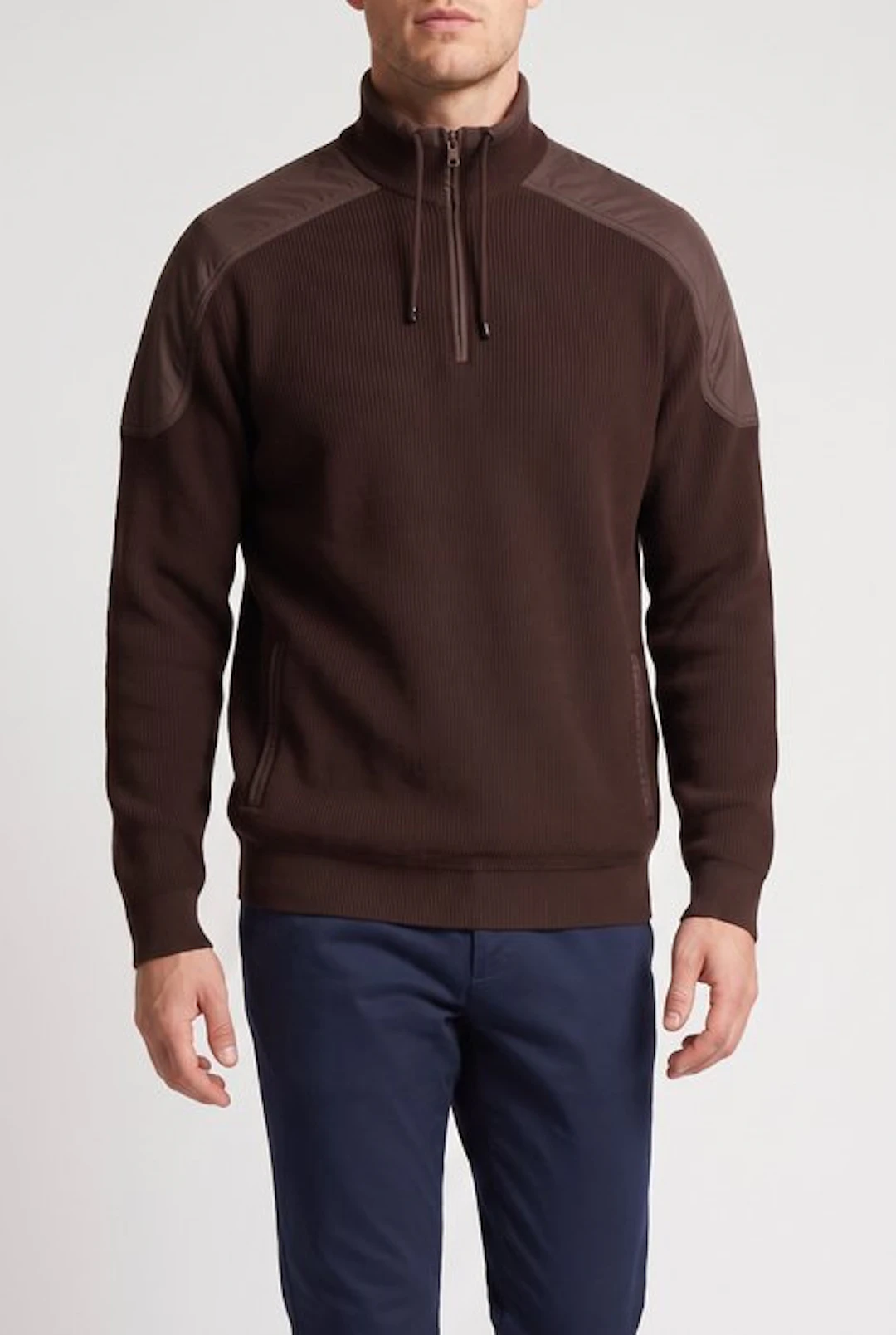 Paul & Shark Virgin Wool Half-Zip Sweater - Maglione UOMO - Vintage - Jumper