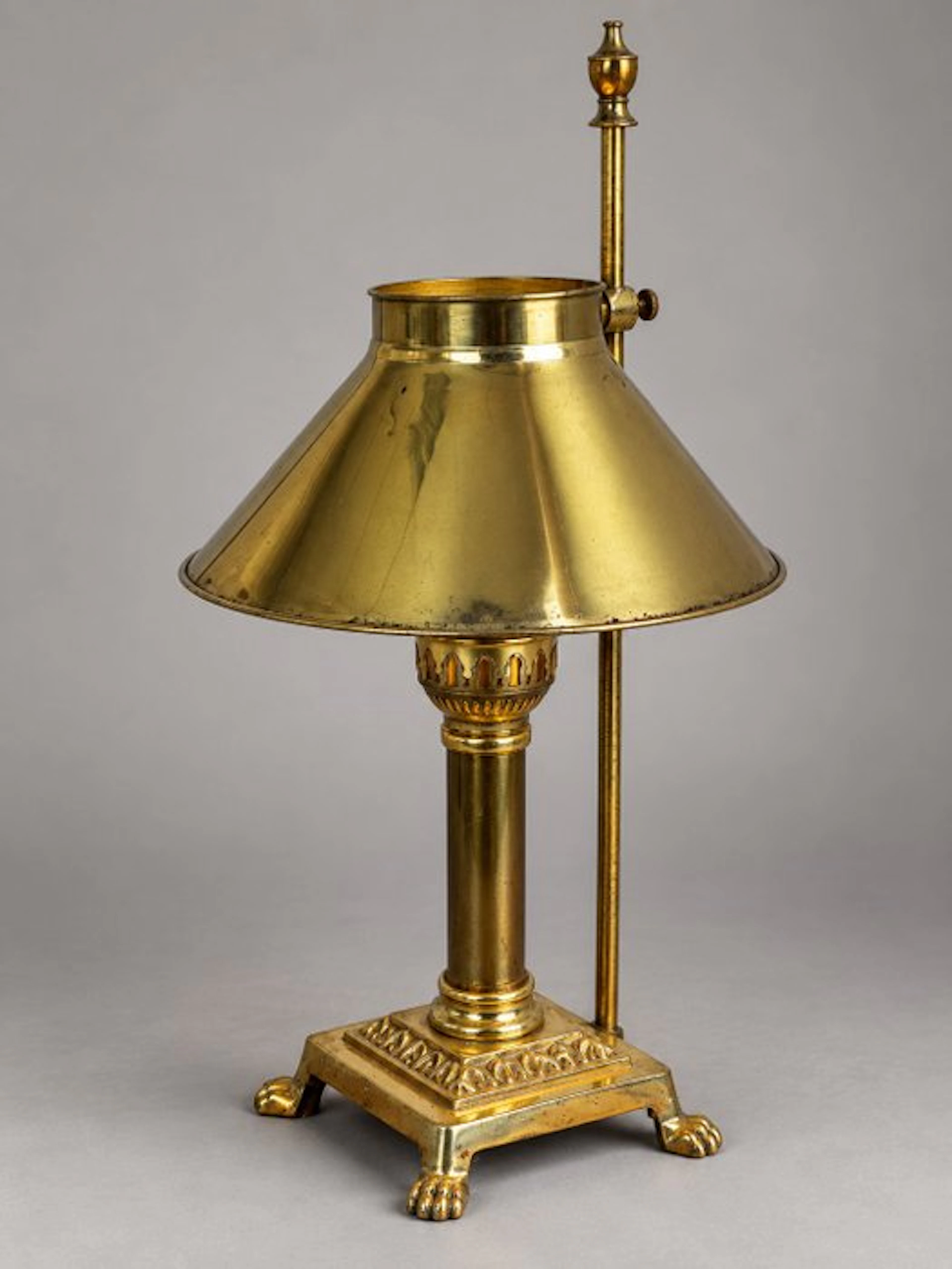 Table lamp - Elegant brass-colored with a Paris–Orient...