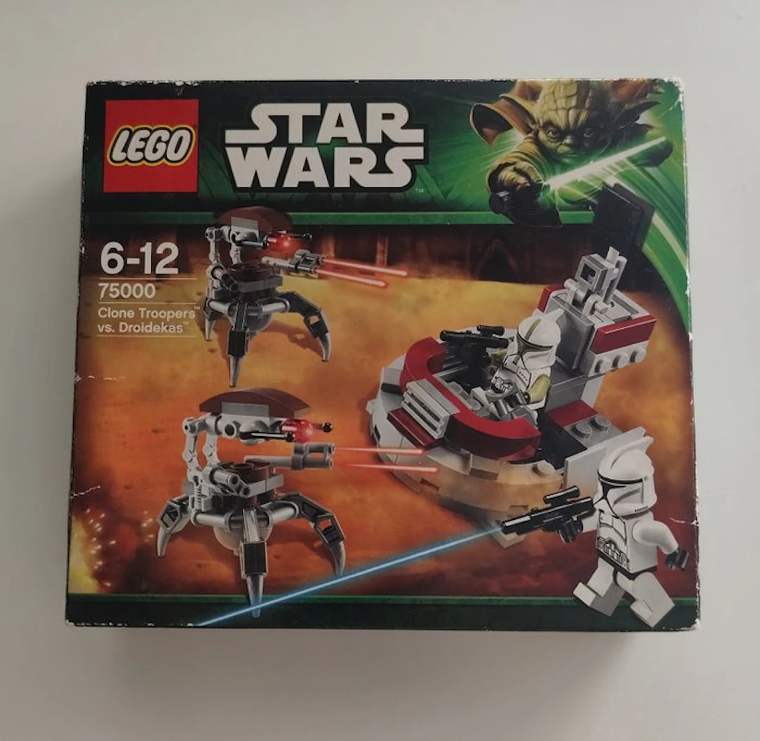 LEGO Set - 75000 - Star Wars - Clone Troopers vs Droidekas