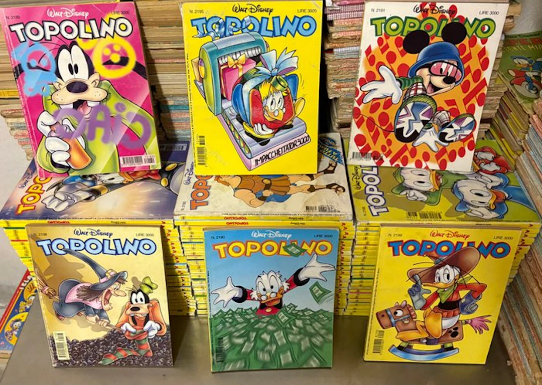 Topolino 2101/2199 - Lotto di 94 libretti - 84 Comic - First edition
