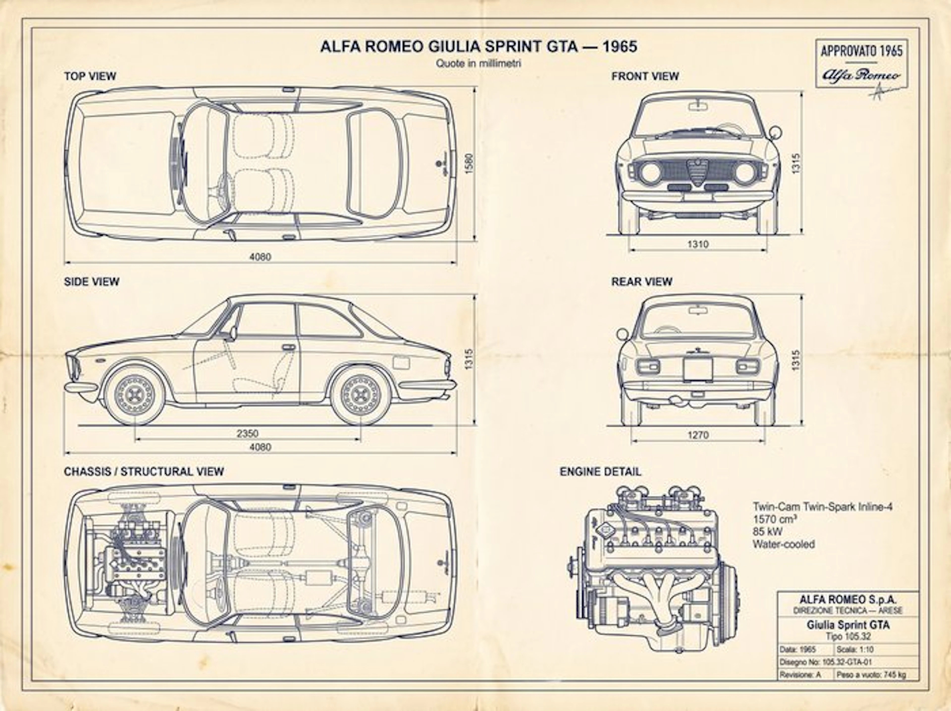 Shmidt.Art - Alfa Romeo - Alfa Romeo Giulia Sprint GTA - 1960s